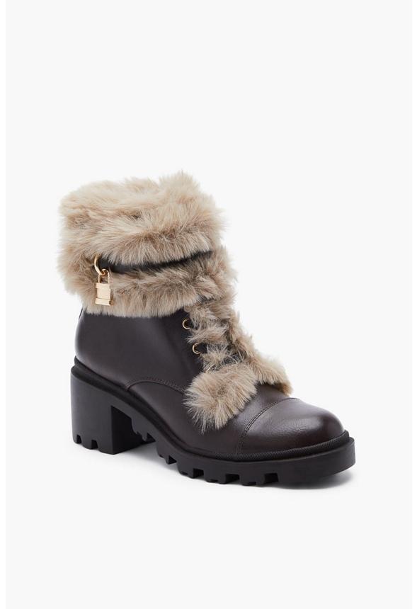 JustFab Margaux Platform Loafer Pump Womens Black/ White Size 8.5 Product Image