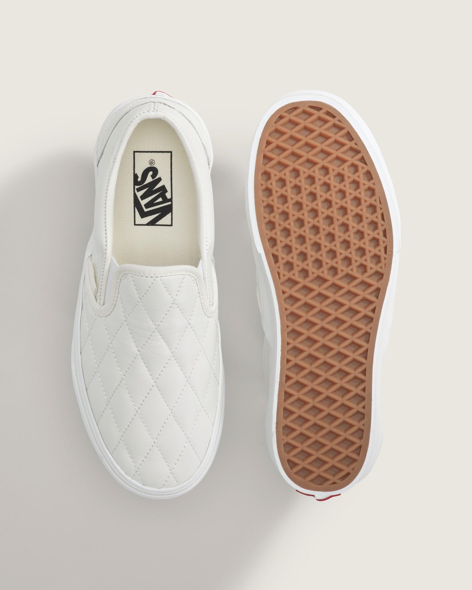 Classic Slip-On Platform Shoe in Marshmallow White| Vans US Product Image