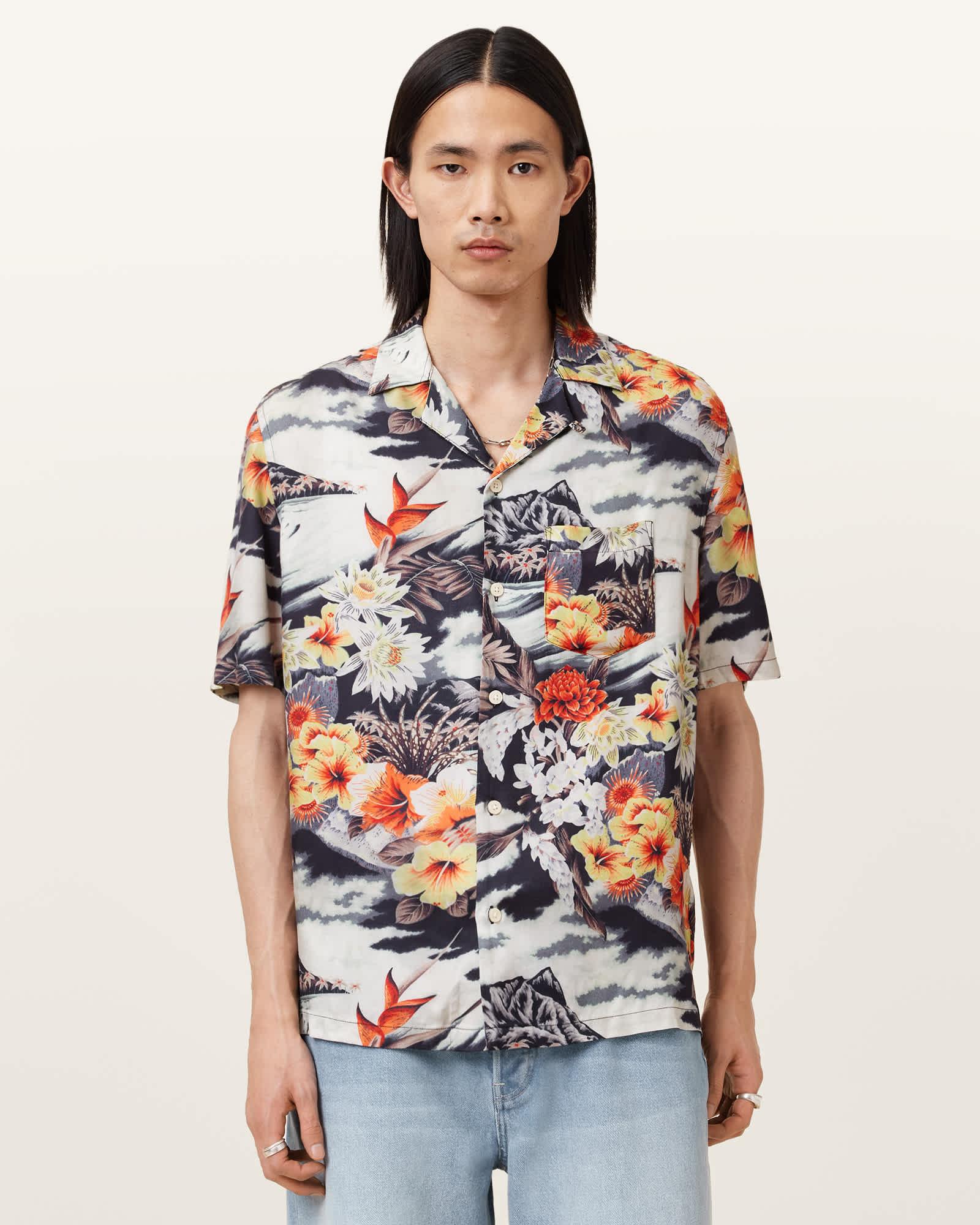 Oscani Short Sleeve Printed Shirt Product Image