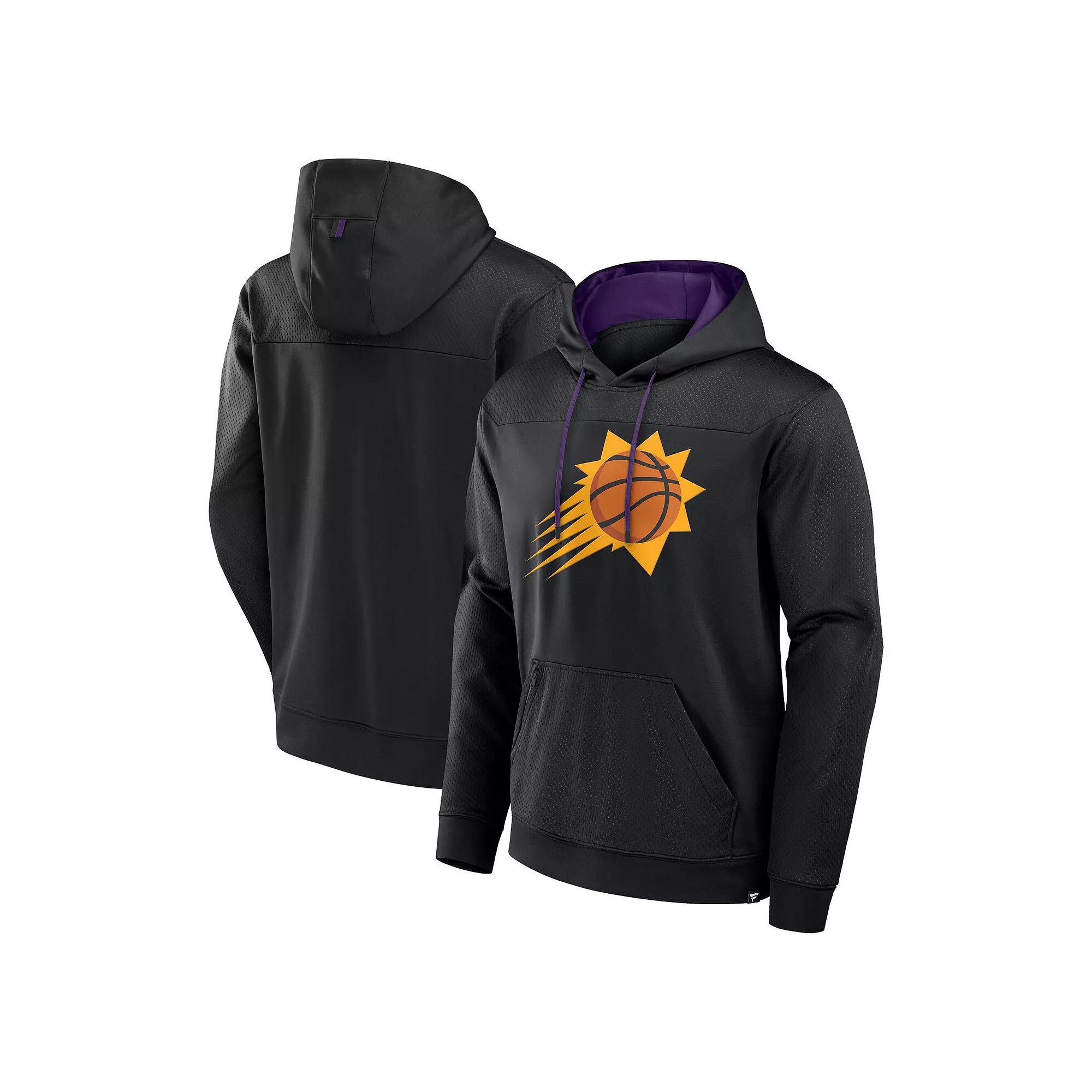 Men's Fanatics Black Phoenix Suns Reserve Defender Pullover Hoodie,  Product Image