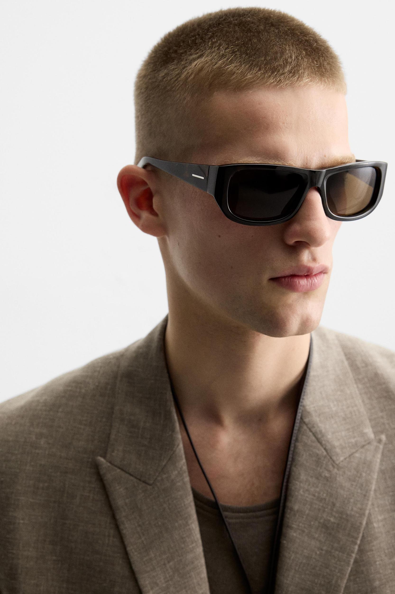 DOUBLE BREASTED TEXTURED WEAVE JACKET Product Image