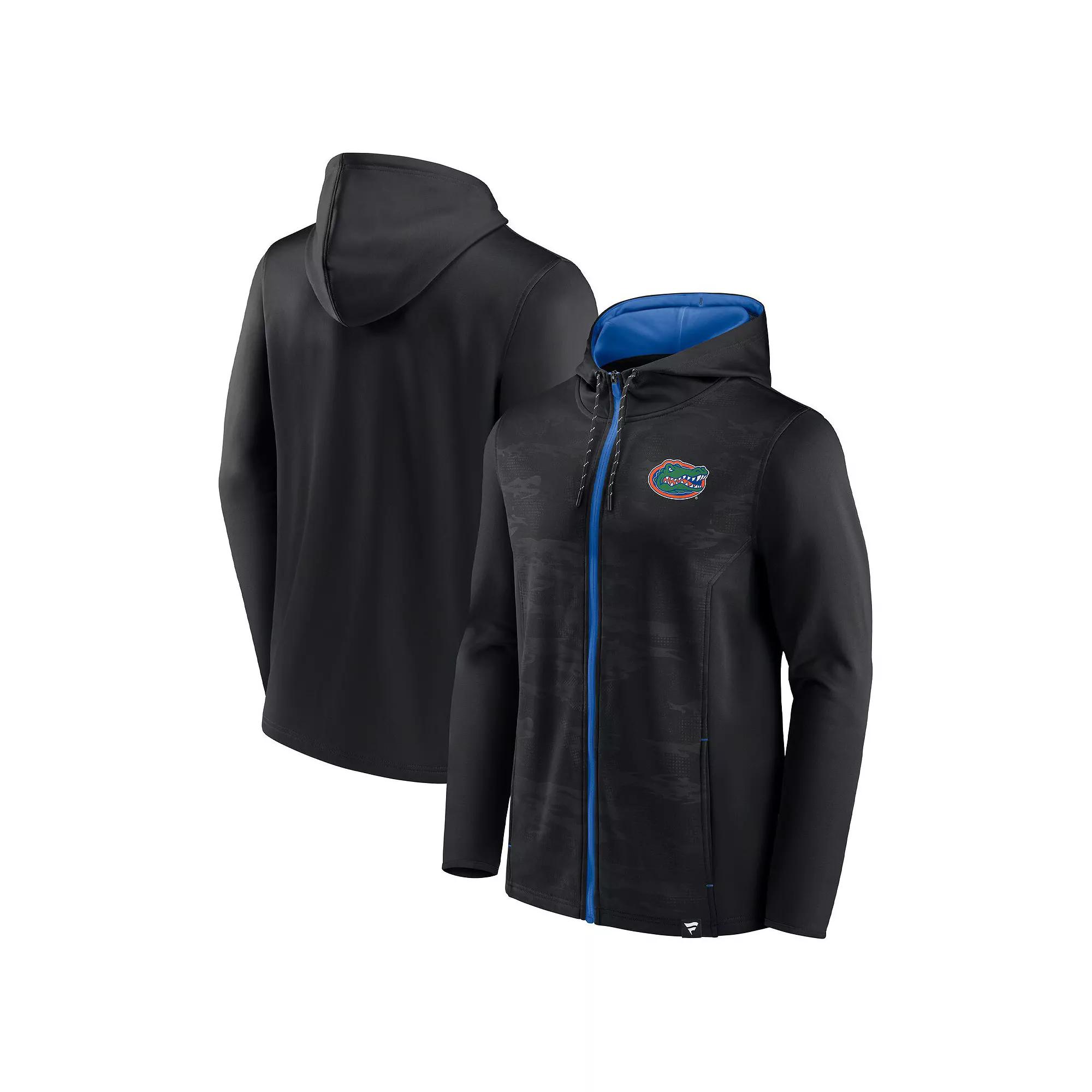 Men's Fanatics Branded Black Florida Gators Ball Carrier Full-Zip Hoodie, Size: Large Product Image