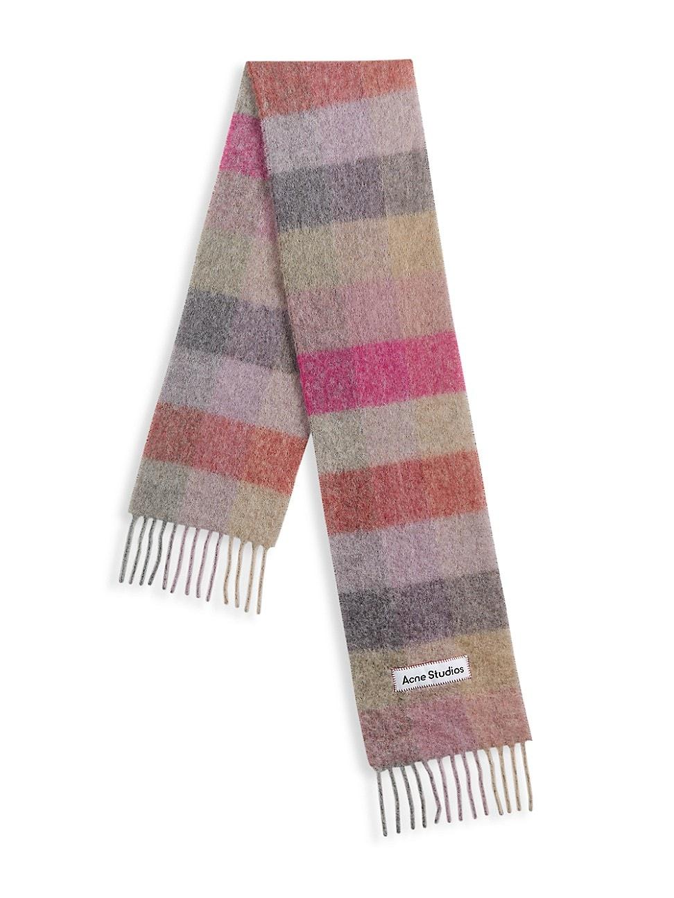 Womens Vally Check Scarf Product Image