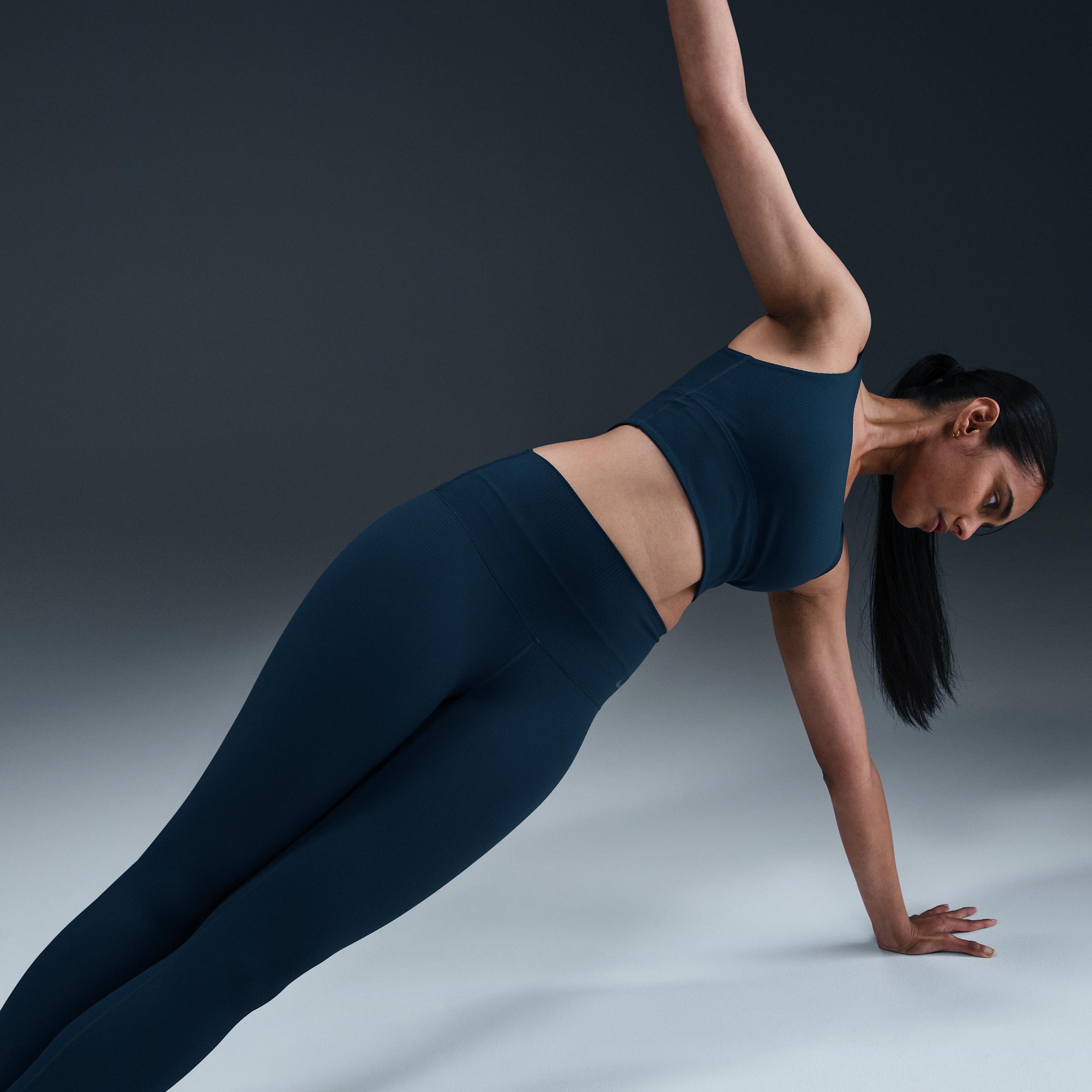 Nike Women's Zenvy Rib High-Waisted 7/8 Leggings Product Image