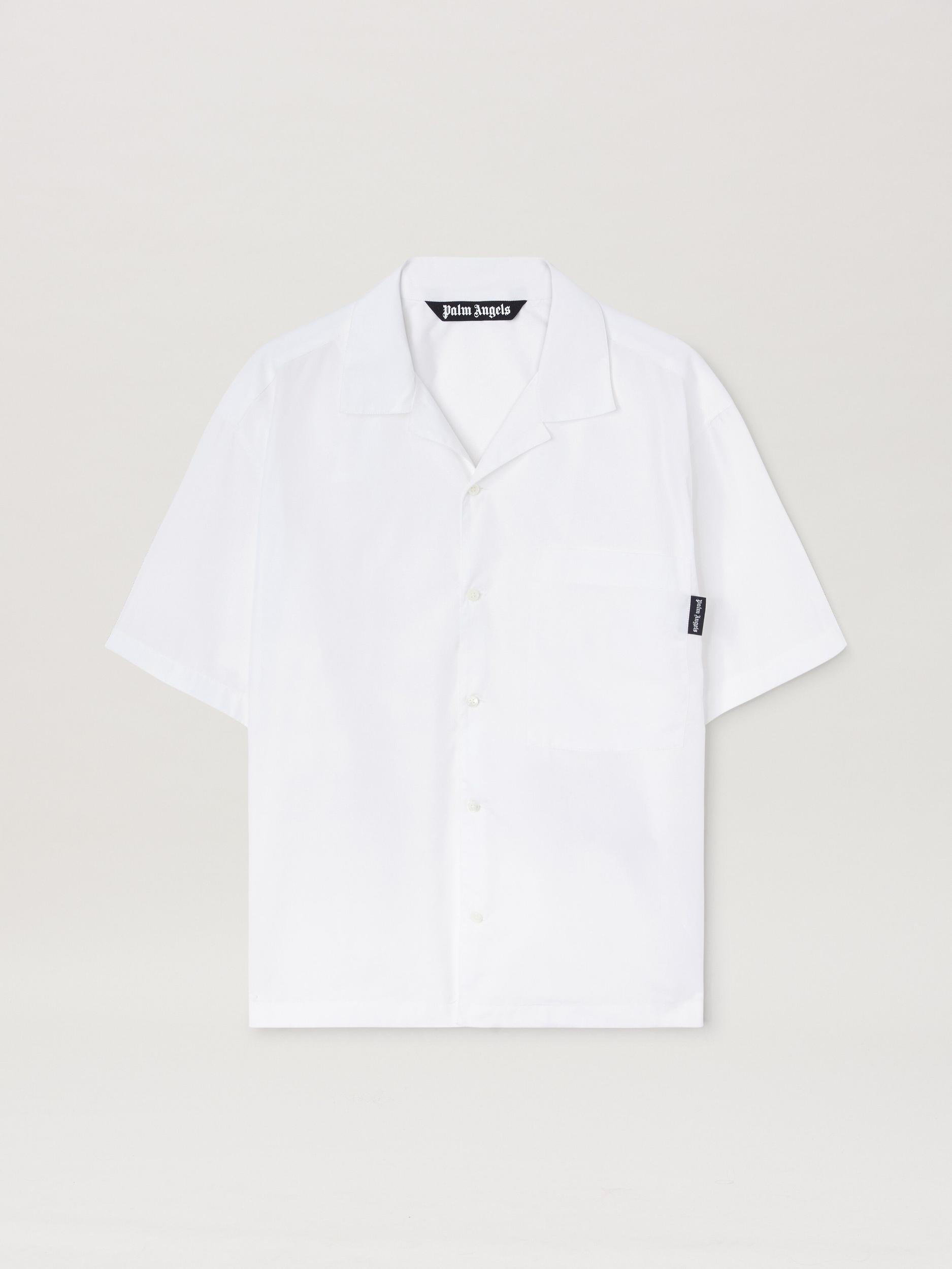 CURVED LOGO CLASSIC SHIRT SS WHITE - BLA Product Image