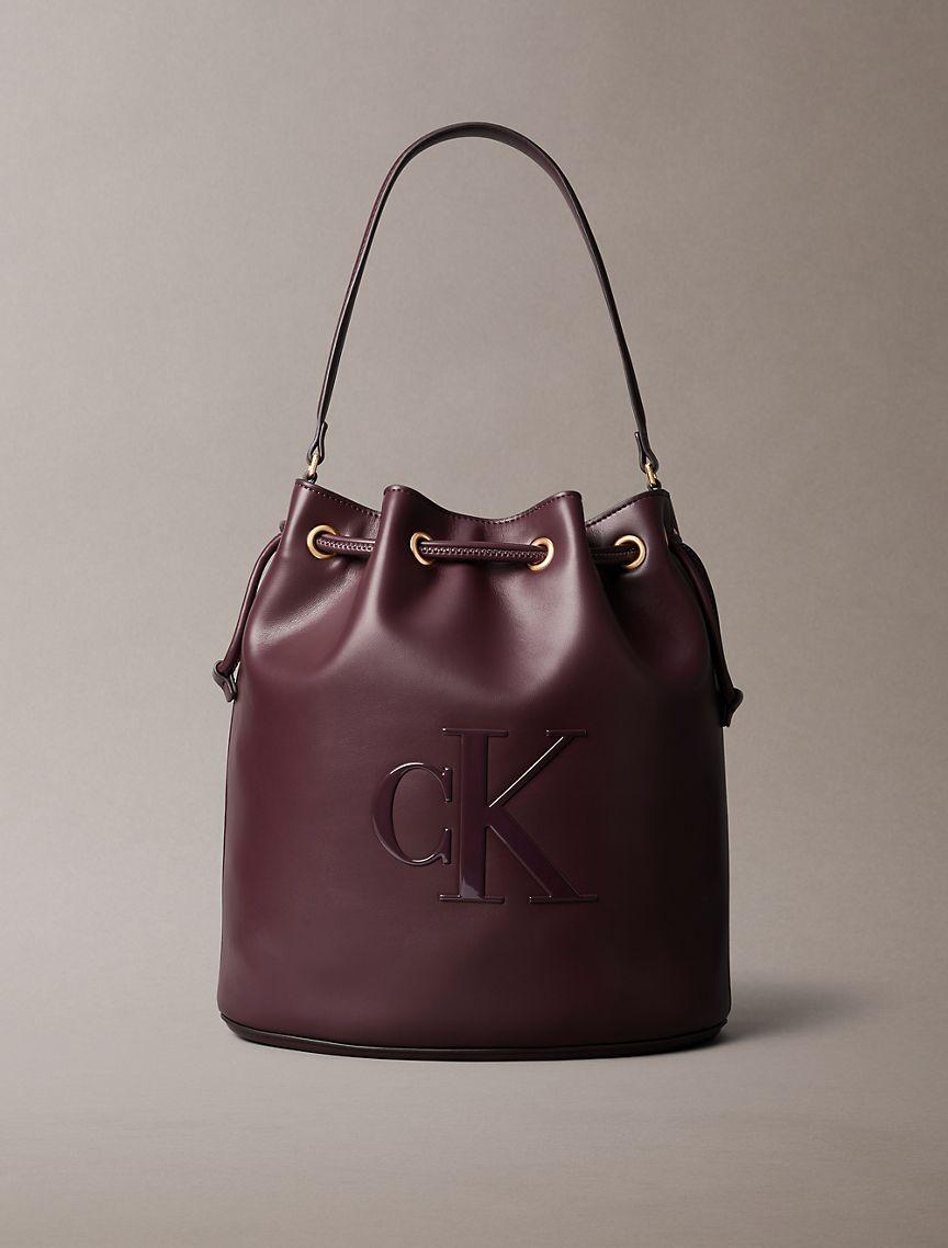 Embossed Monogram Logo Bucket Bag Product Image