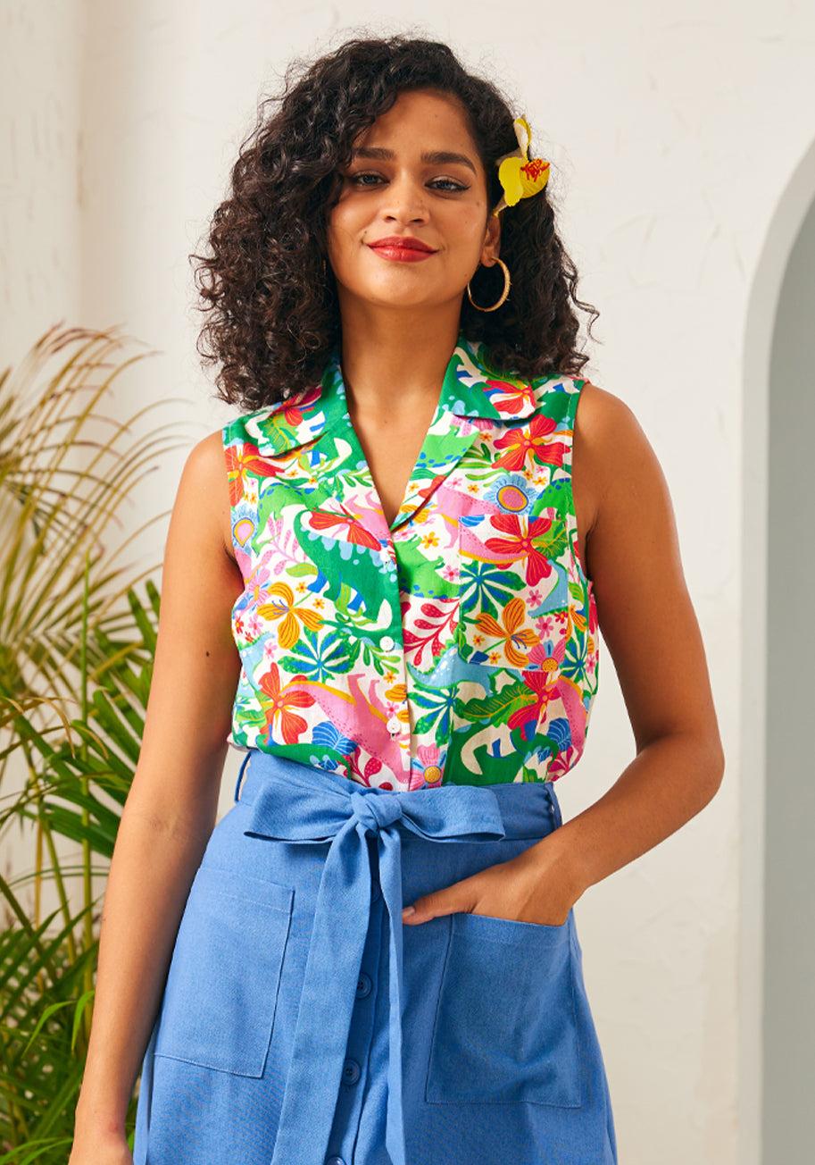 Spotlight Spark Sleeveless Shirt Product Image