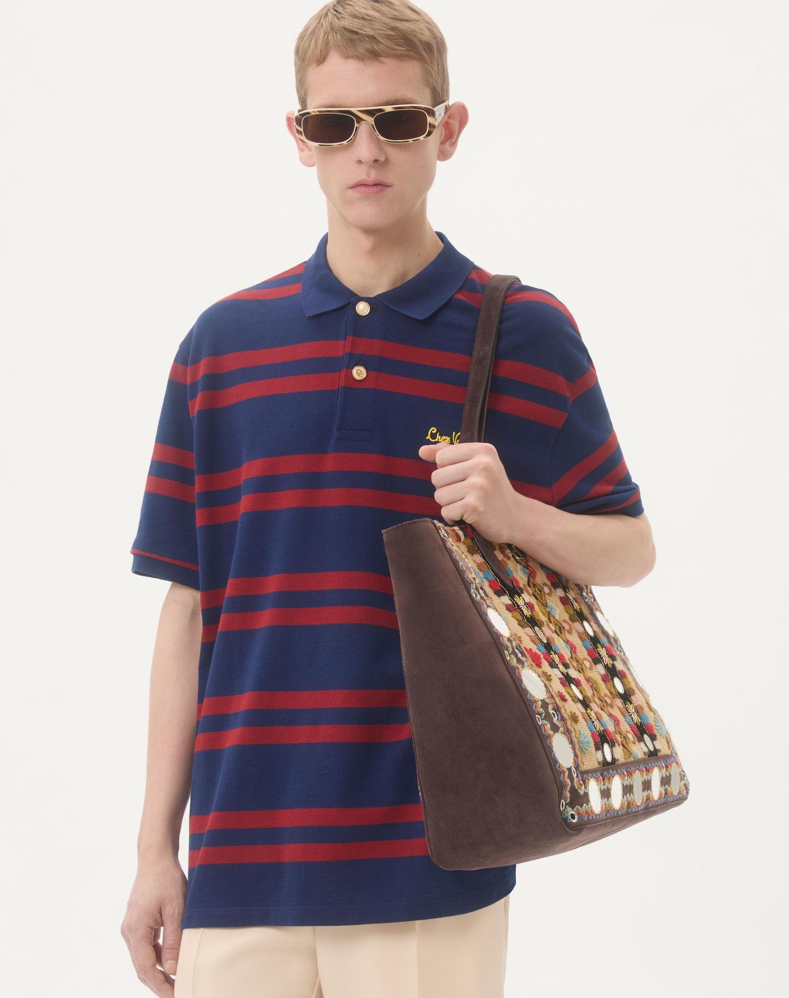 Valentino Garavani Nellcôte Large Embroidered Shopping Bag Product Image