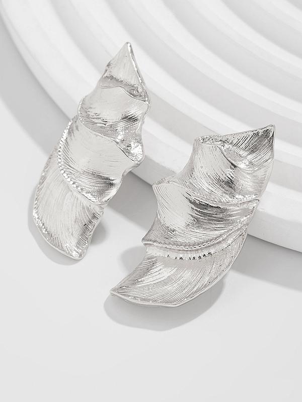 Normcore Geometric Drop Earrings Product Image