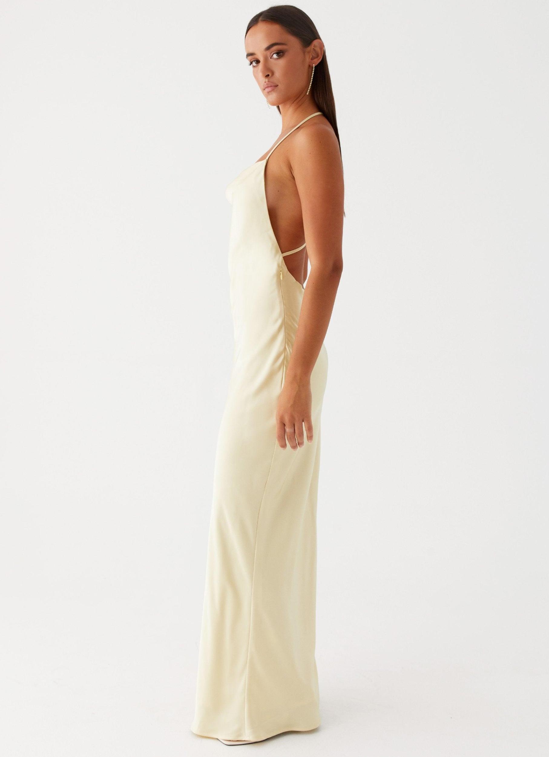 Dose Of Sunshine Maxi Dress - Lemon Product Image