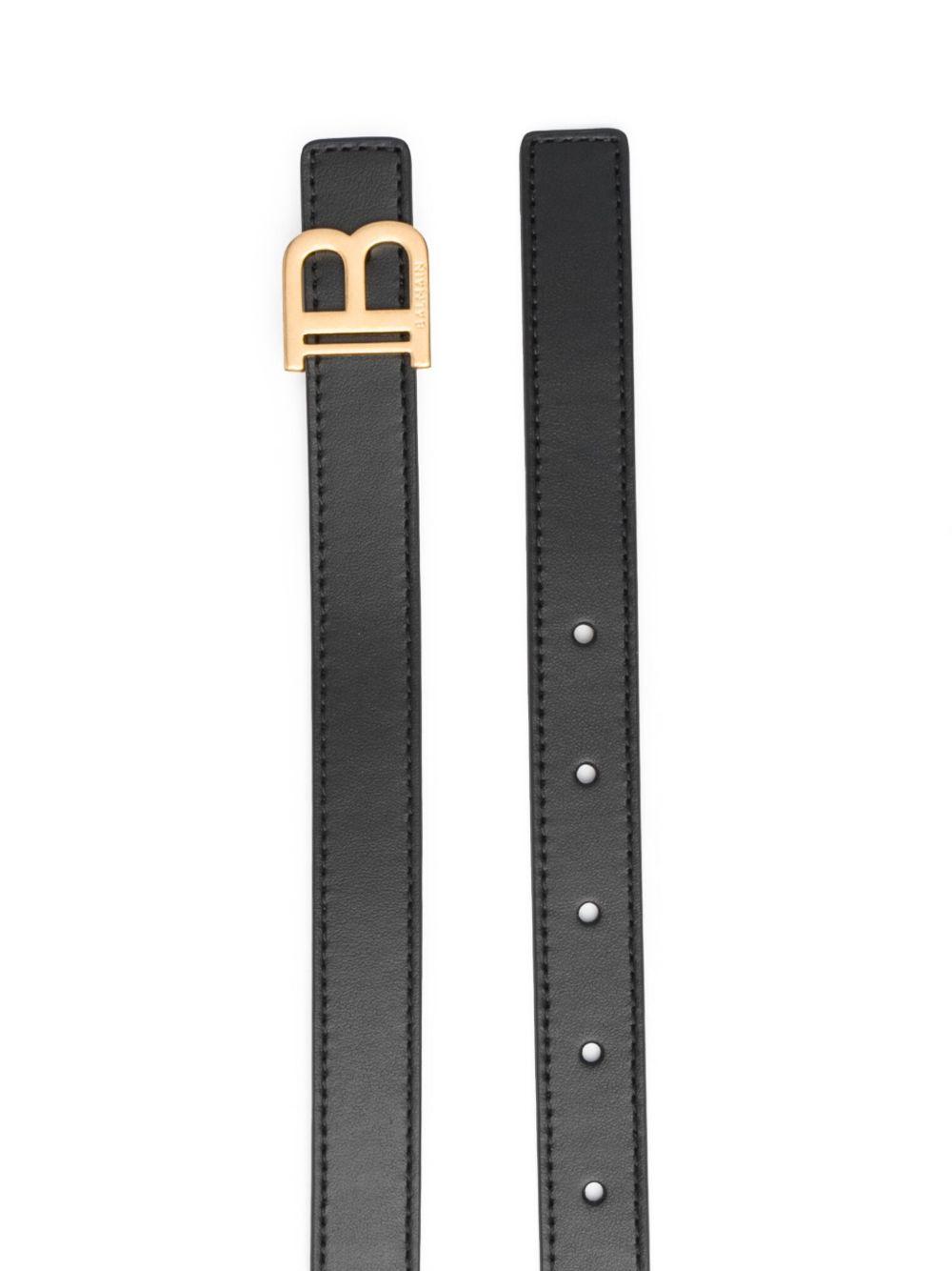 logo-buckle belt Product Image