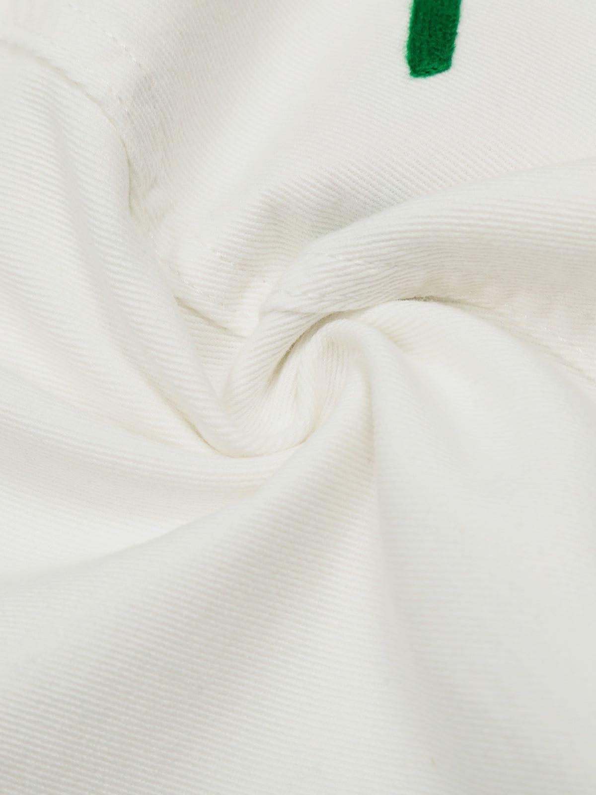 Aelfric Eden Crochet Flower Baggy Barrel Pants Product Image