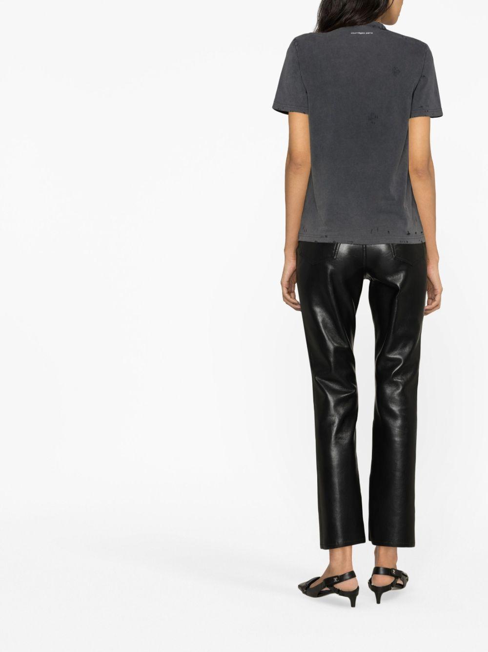 logo-patch cotton T-shirt Product Image