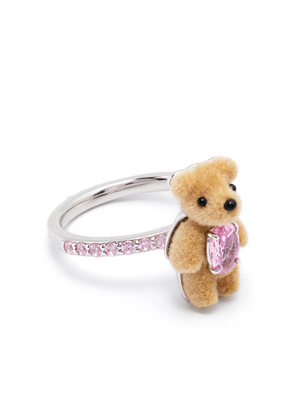 mini bear-detail ring Product Image