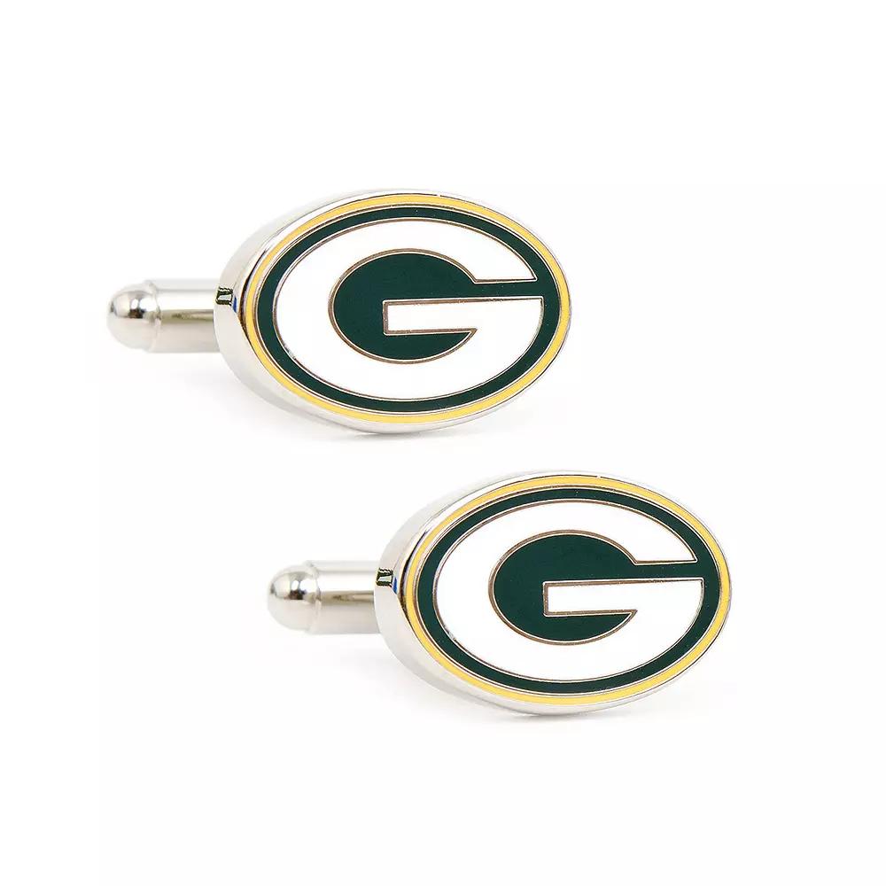Men's Cuff Links, Inc. Green Bay Packers Cuff Links, None Product Image