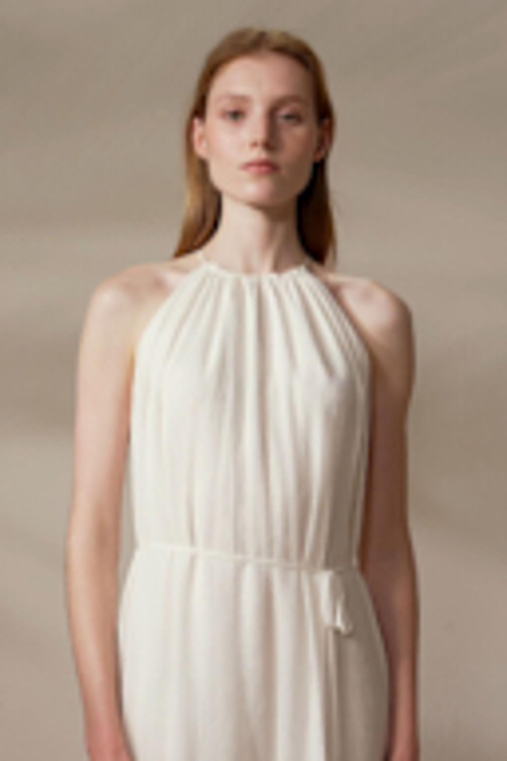 Double-layer Silk Georgette Dress Product Image