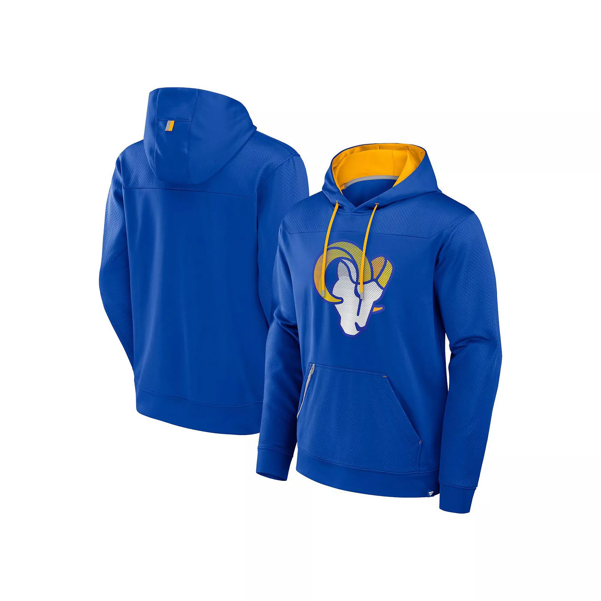 Men's Fanatics Black Pittsburgh Steelers Defender Pullover Hoodie, Size: Large Product Image