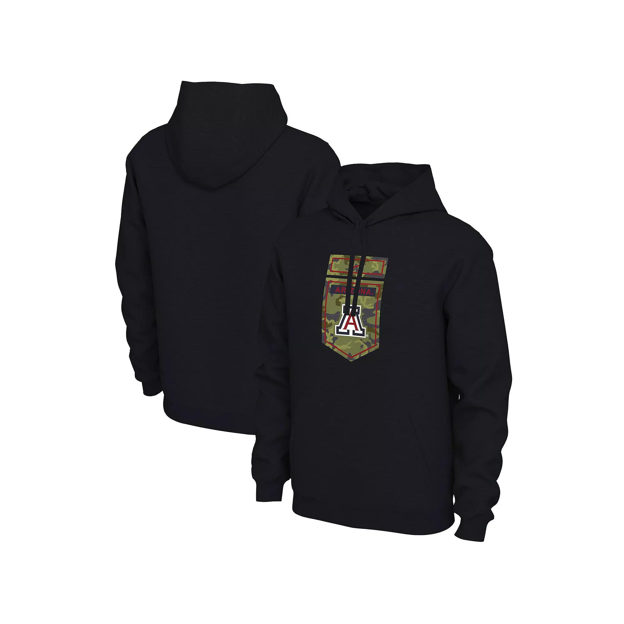 Men's Nike Black Arizona Wildcats Veterans Camo Pullover Hoodie,  Product Image