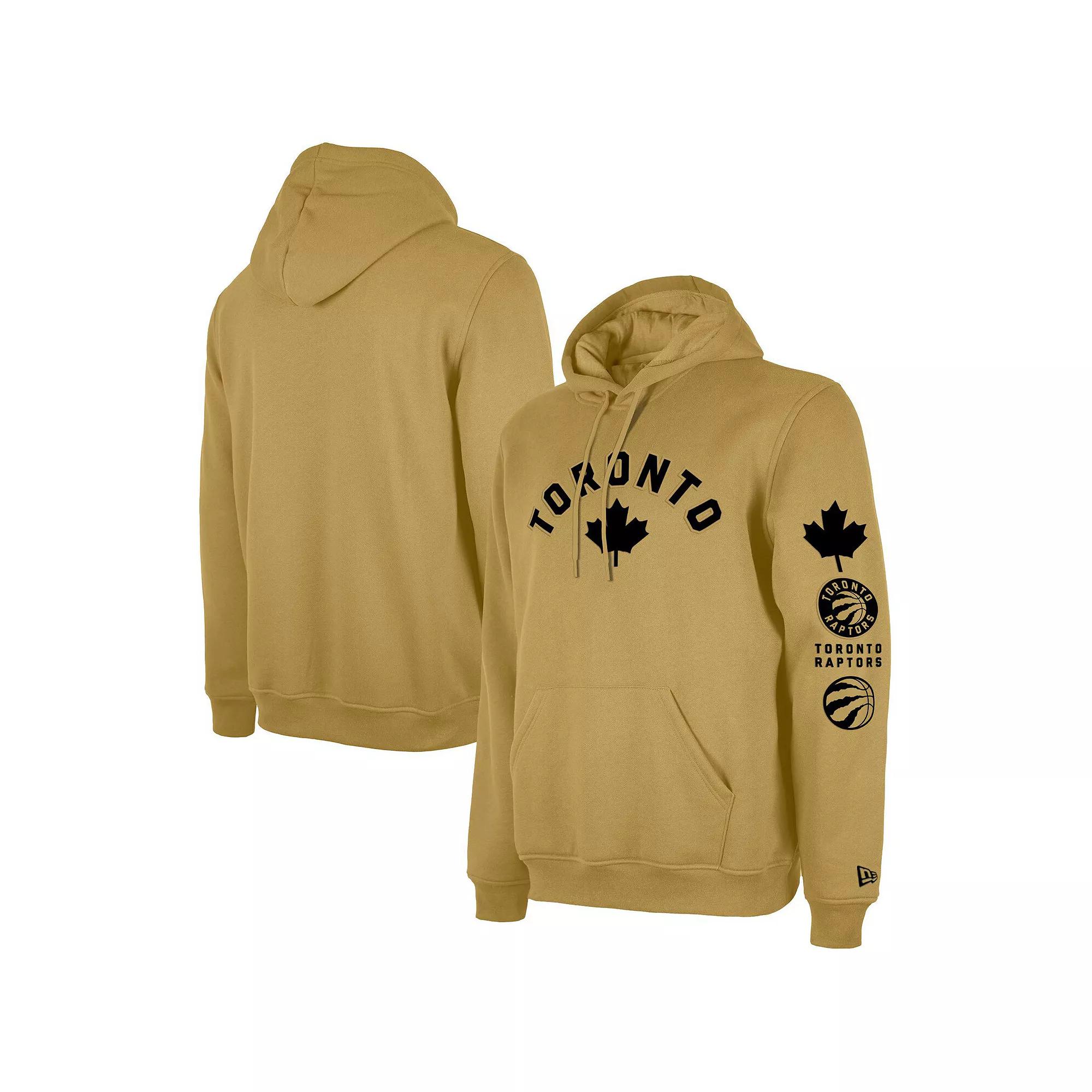 Men's New Era Tan Toronto Raptors Big & Tall 2023/24 City Edition Jersey Pullover Hoodie, Size: XLT, Rpt Team Product Image