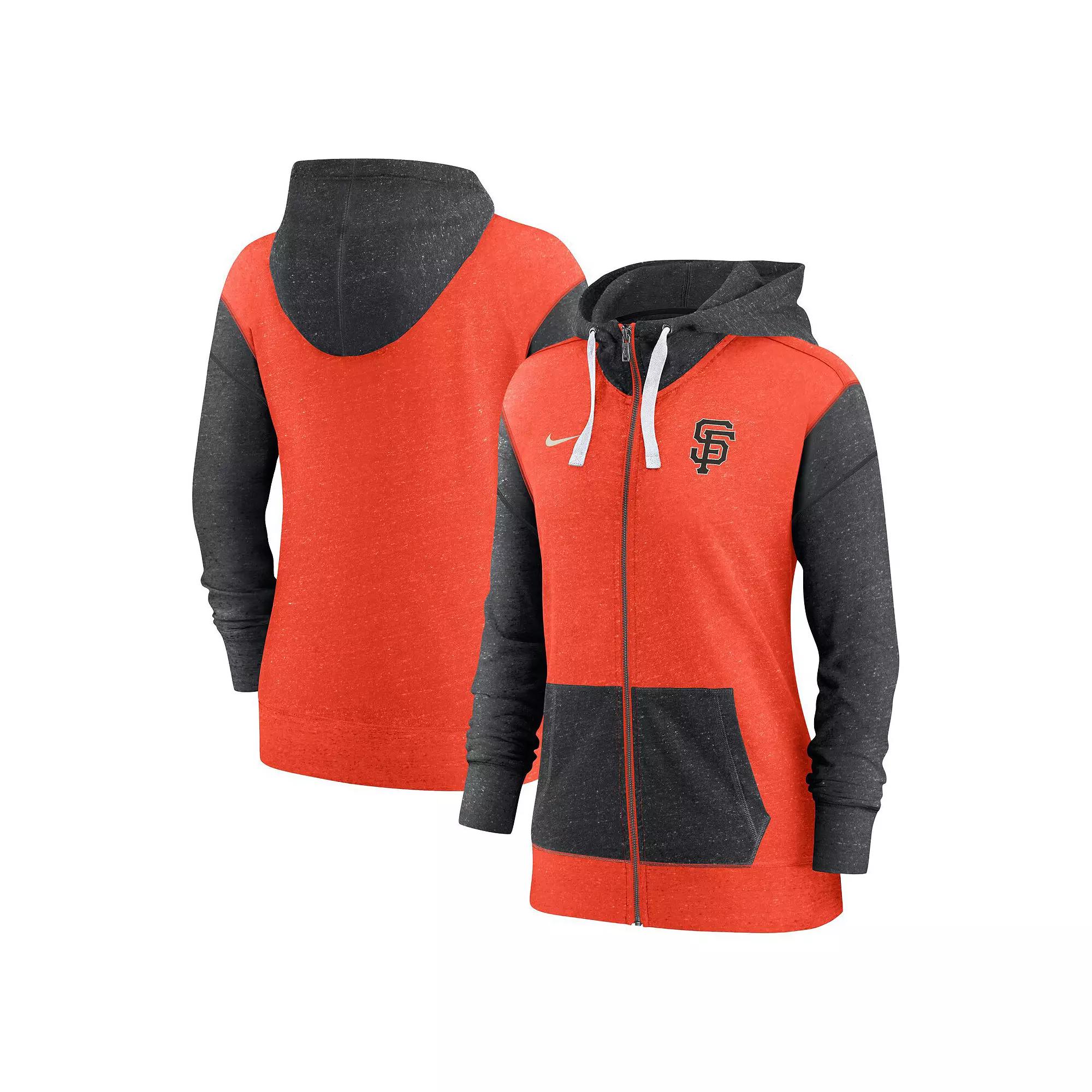 Women's Nike Orange San Francisco Giants Full-Zip Hoodie, Size: Medium Product Image