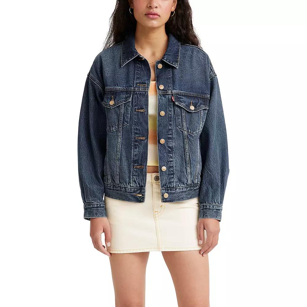 Women's Levi's® Denim '90s Trucker Jean Jacket, Size: XS, Wonderlust Product Image