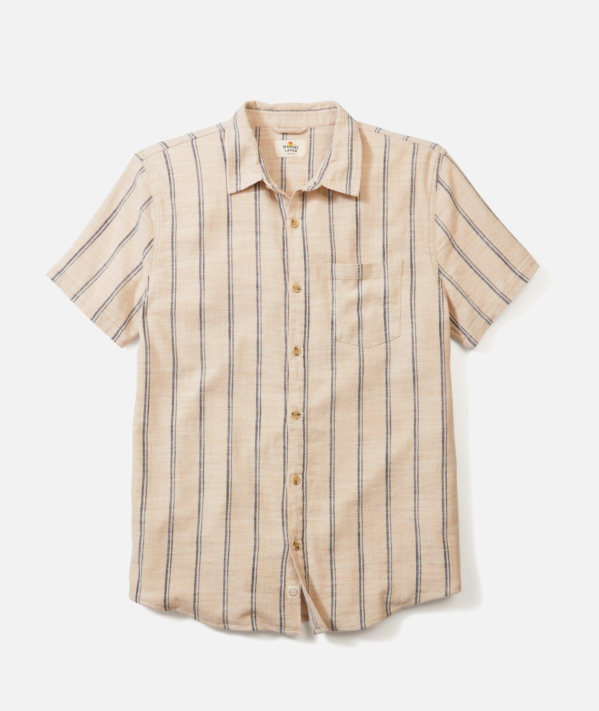 Stretch Selvage Short Sleeve Shirt Product Image