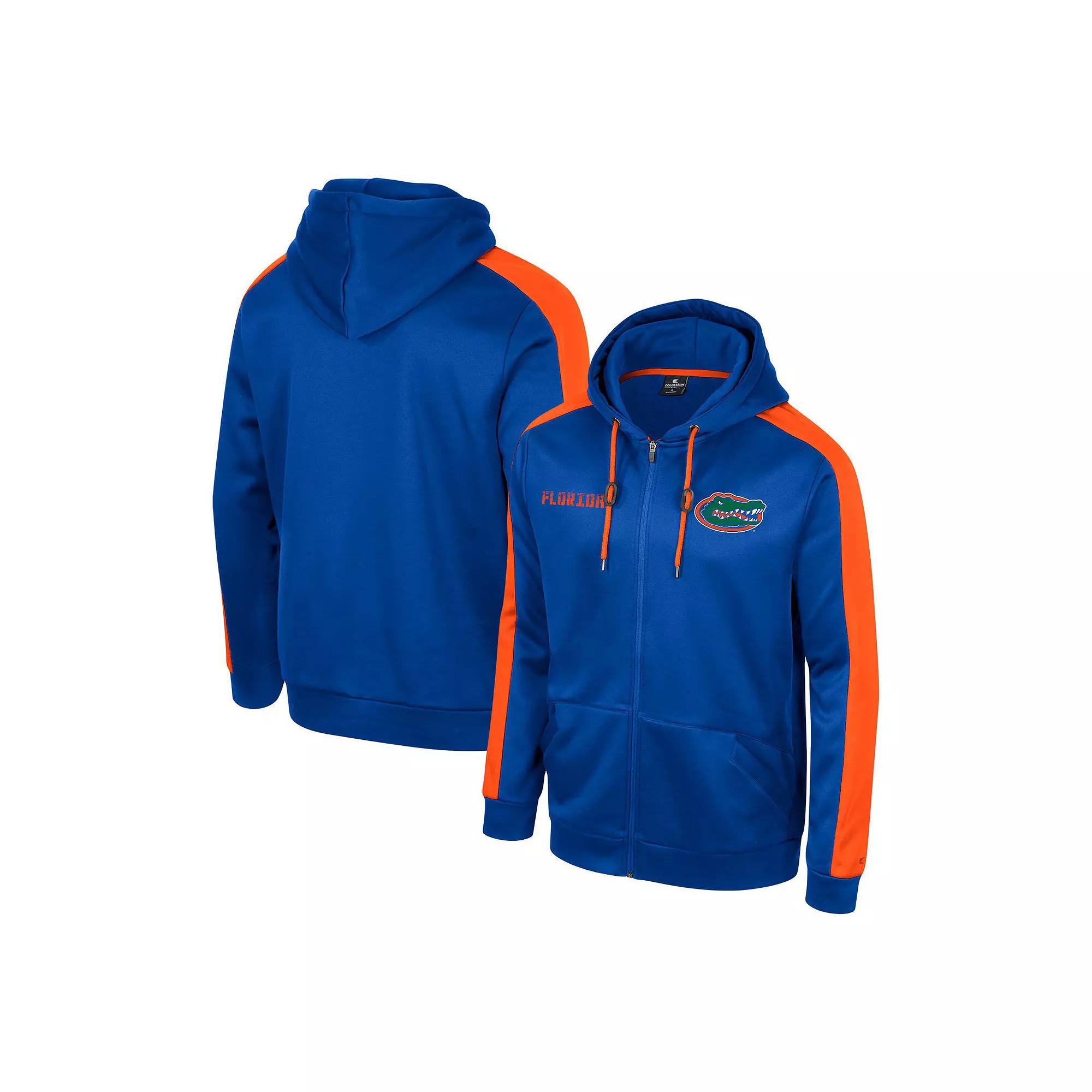 Men's Colosseum Purple LSU Tigers Reese Full-Zip Hoodie,  Product Image