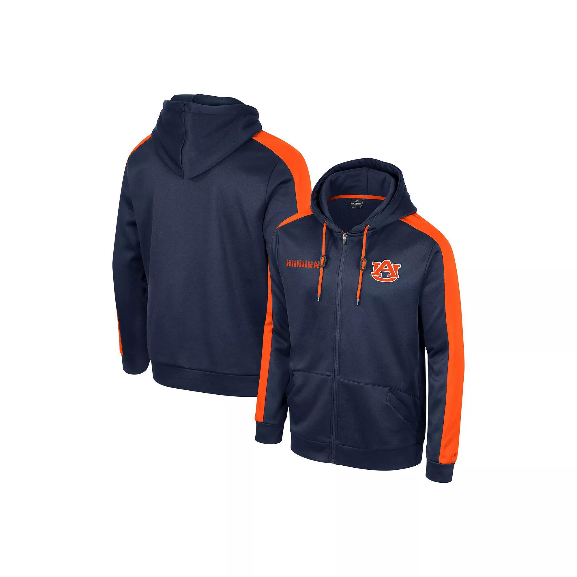 Men's Colosseum Purple LSU Tigers Reese Full-Zip Hoodie,  Product Image