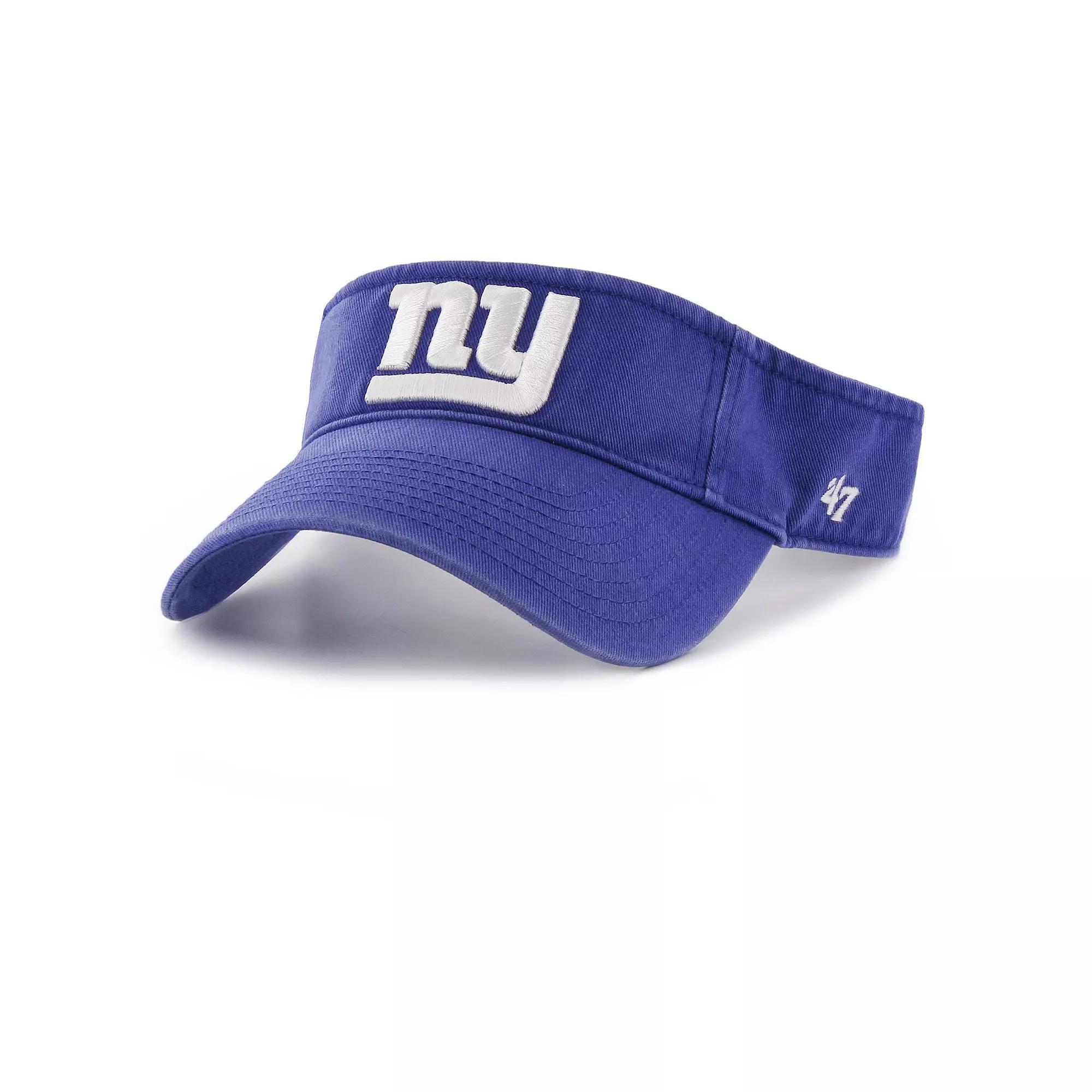 Mens 47 Royal New York Giants Clean Up Visor Product Image