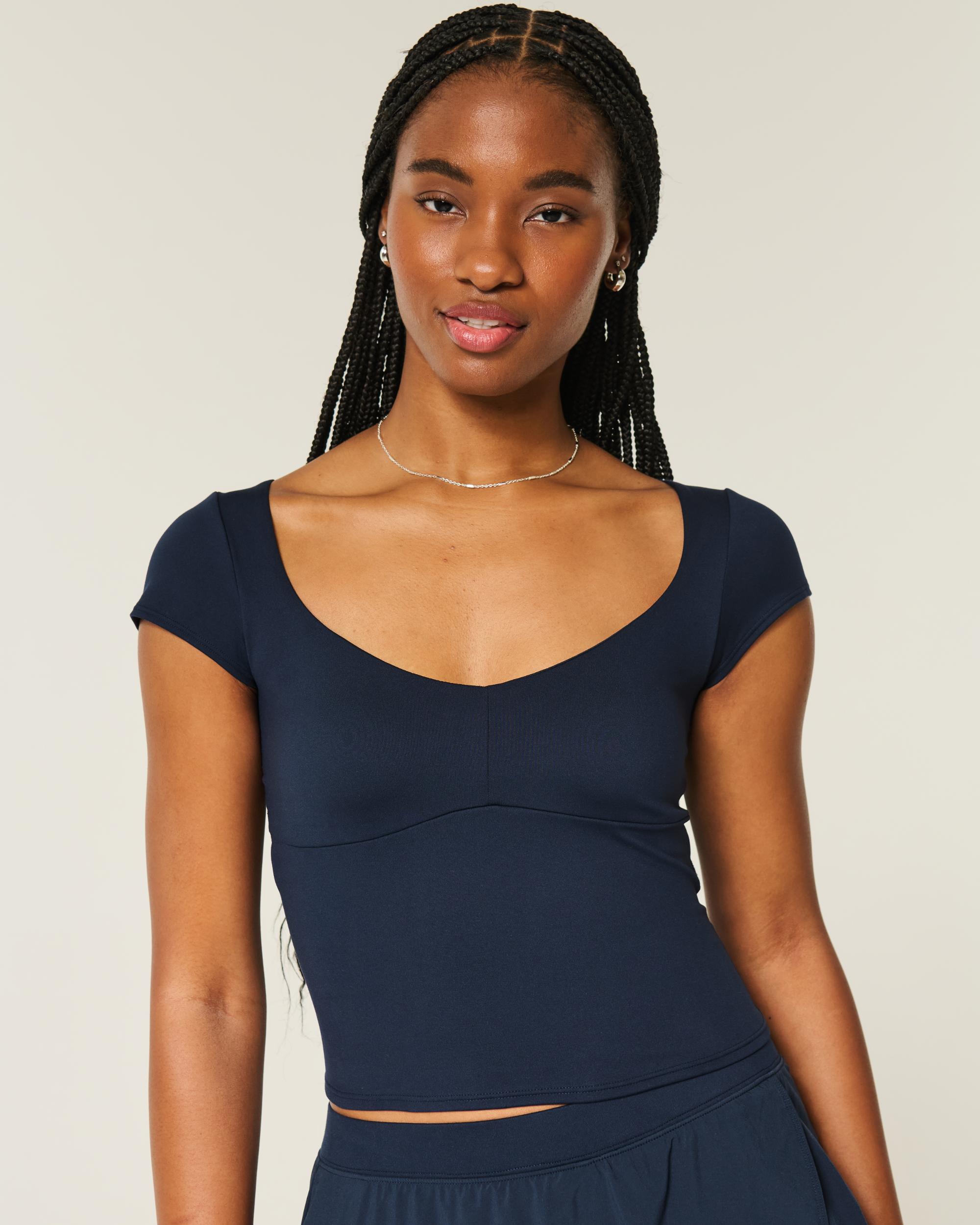 Gilly Hicks Active Tie-Back Ballet Top Product Image
