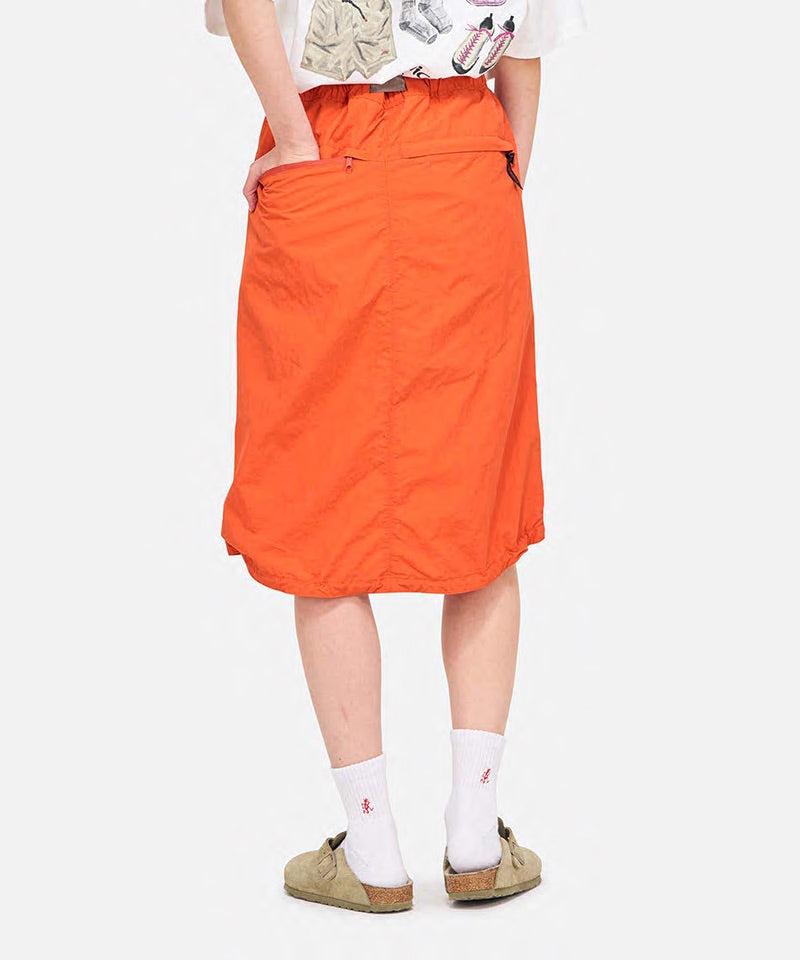 Nylon Packable Midi Skirt Female Product Image