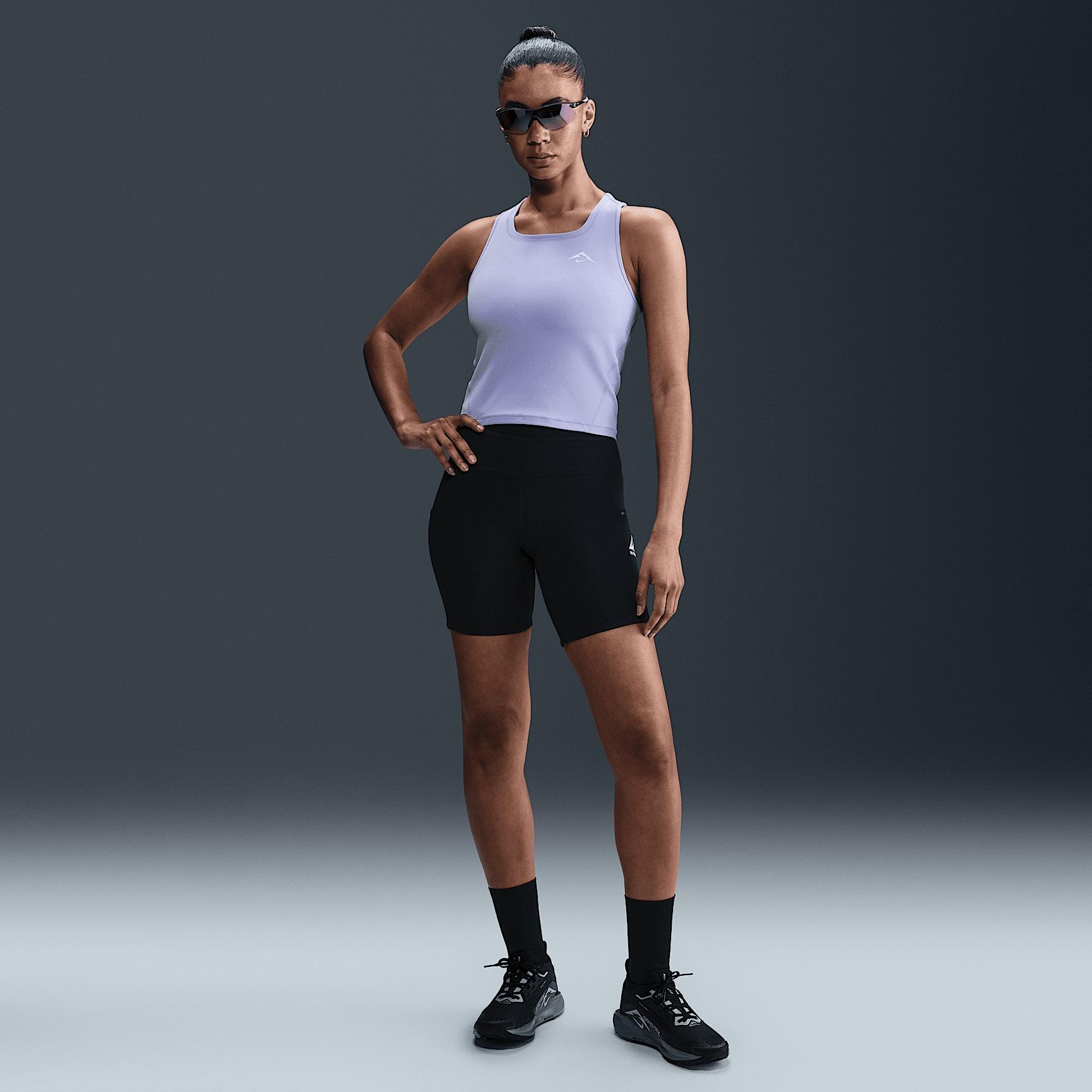 Nike Womens Trail Dri-FIT Running Tank Top | HJ2312-010 Product Image