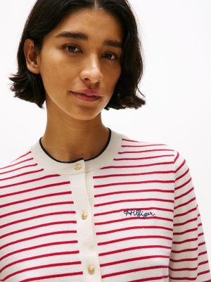 Stripe Signature Logo Cardigan Product Image