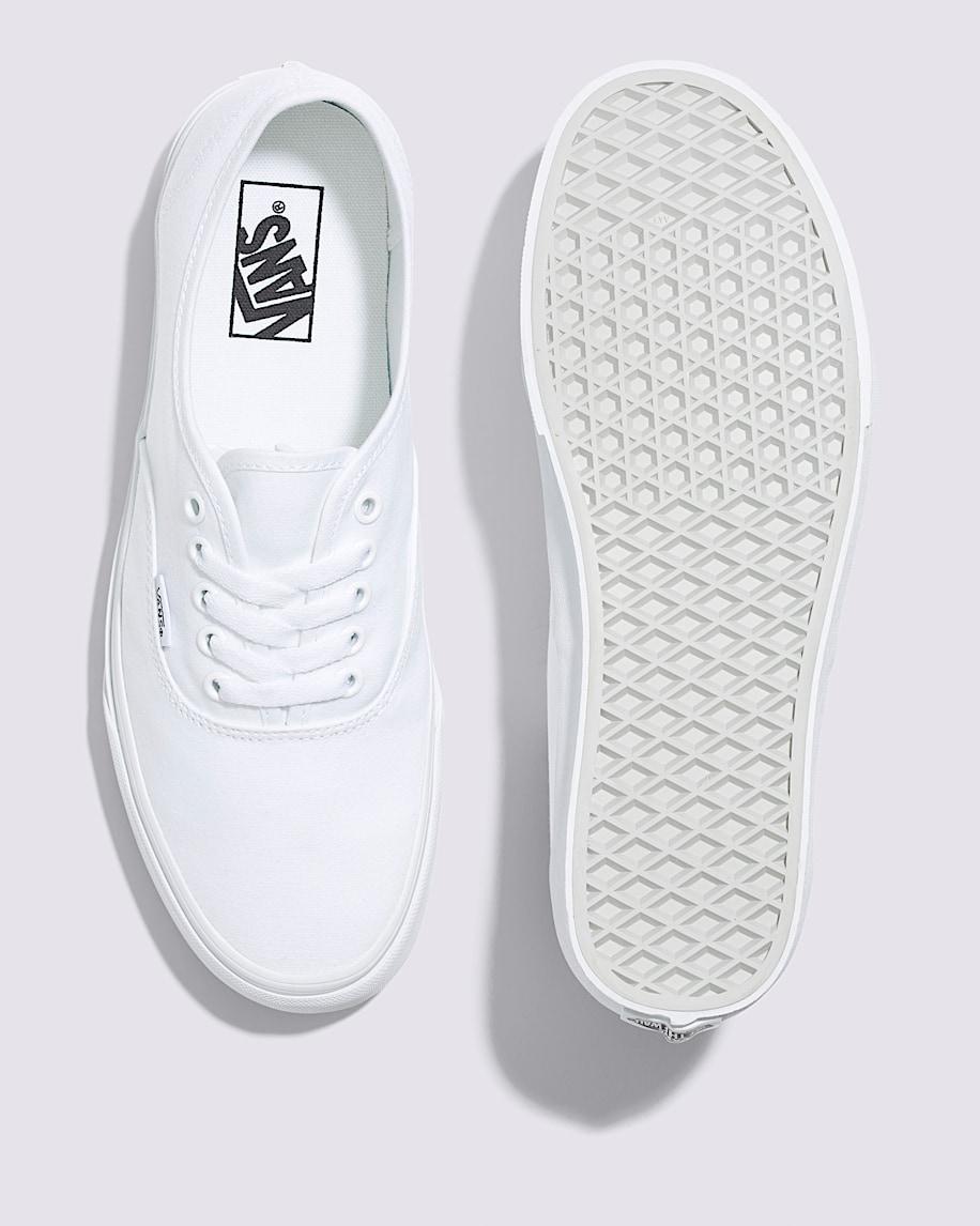 Vans | Authentic Wide True White/True White Classics Shoe Product Image