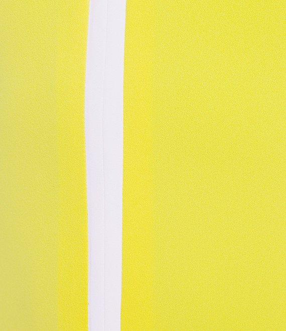 Trina Turk Magnifique Double Georgette Round Neck Sleeveless Midi Dress Product Image