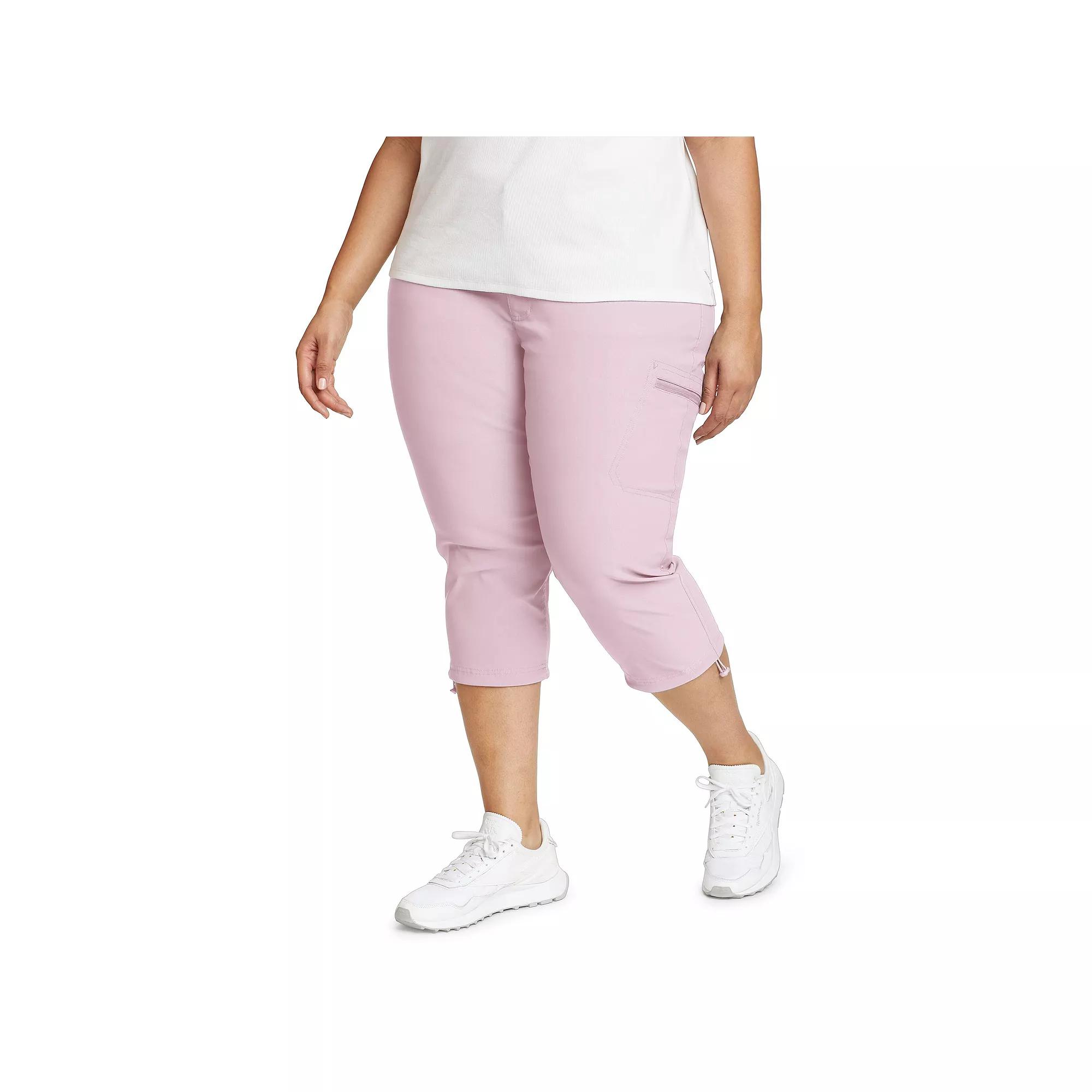 Plus Size Eddie Bauer Rainier Capris, Women's, Size: 20 W, Light Purple Product Image