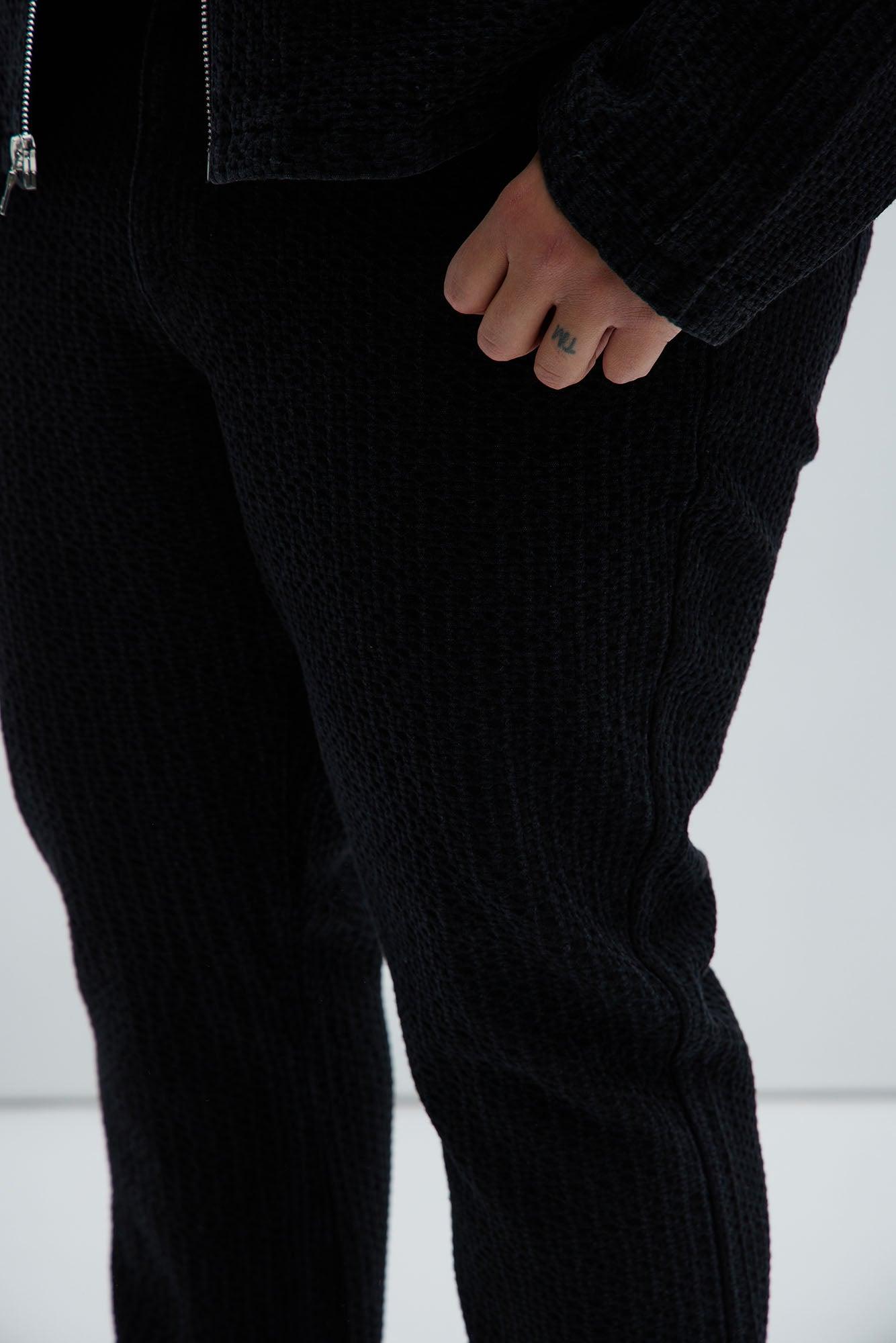 Warsaw Stacked Slim Flare Jeans - Black Product Image