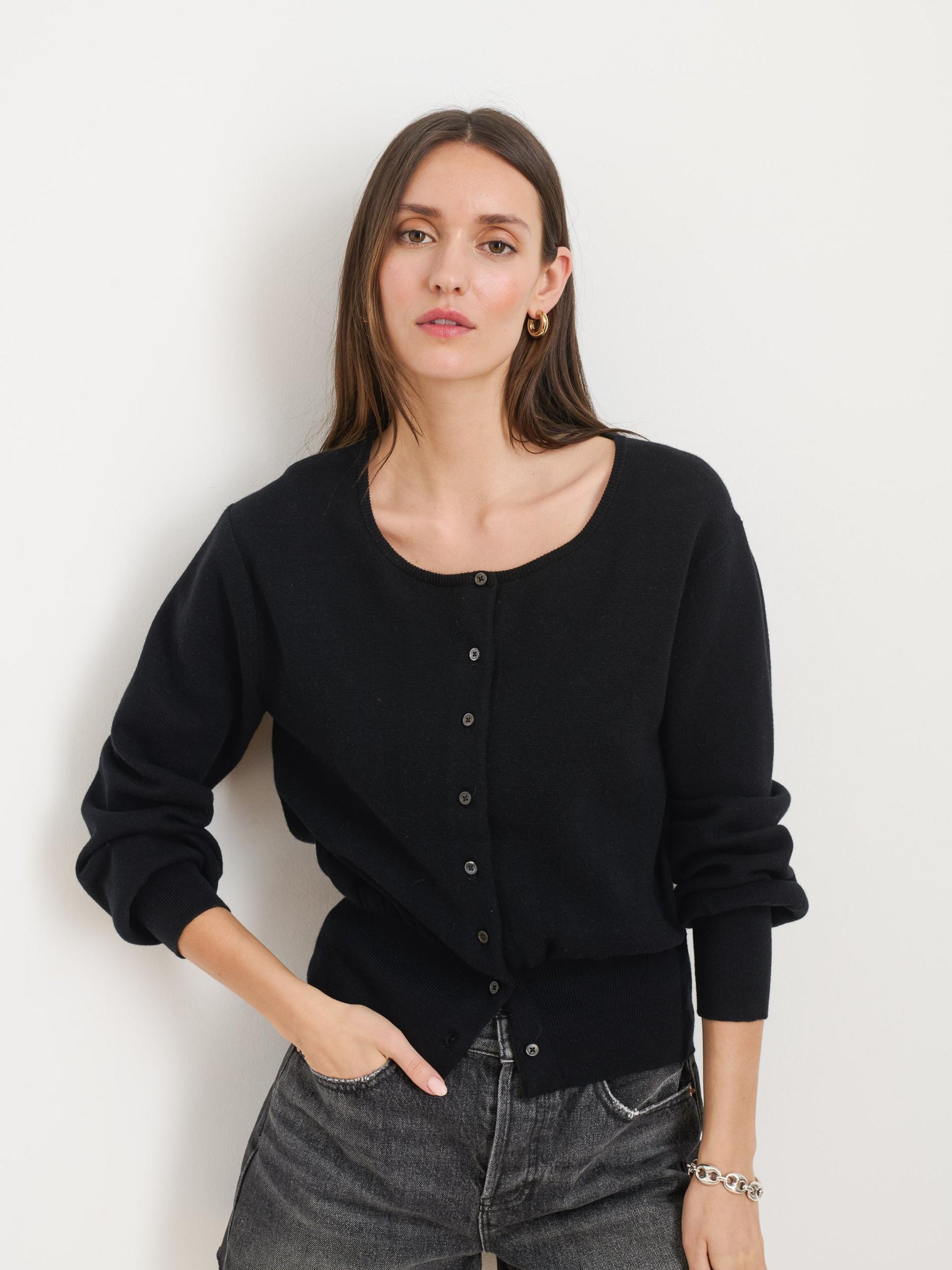 Louisa Cardigan In Cotton Cashmere Product Image