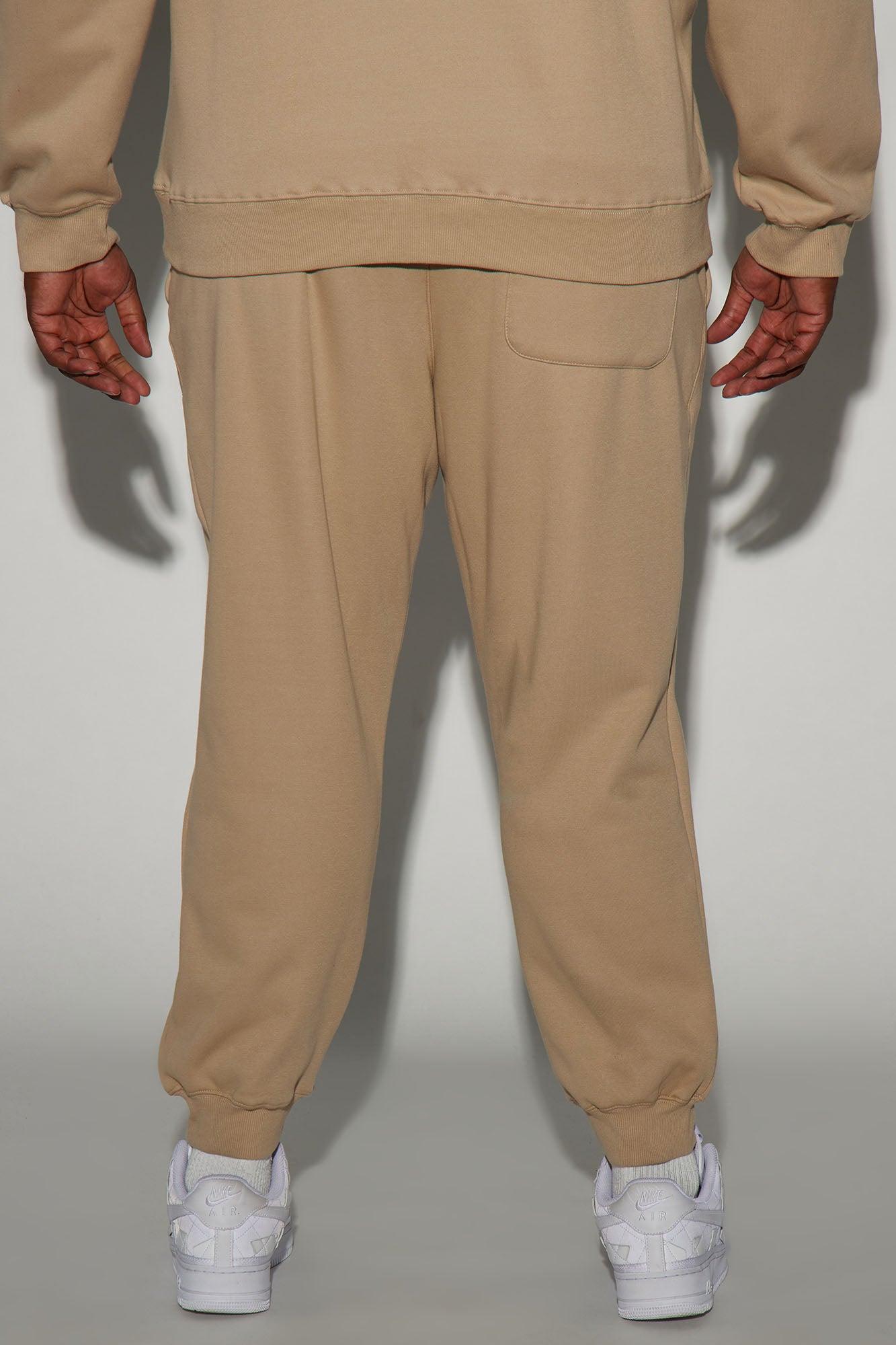 Family Goals Papi Jogger - Taupe Product Image