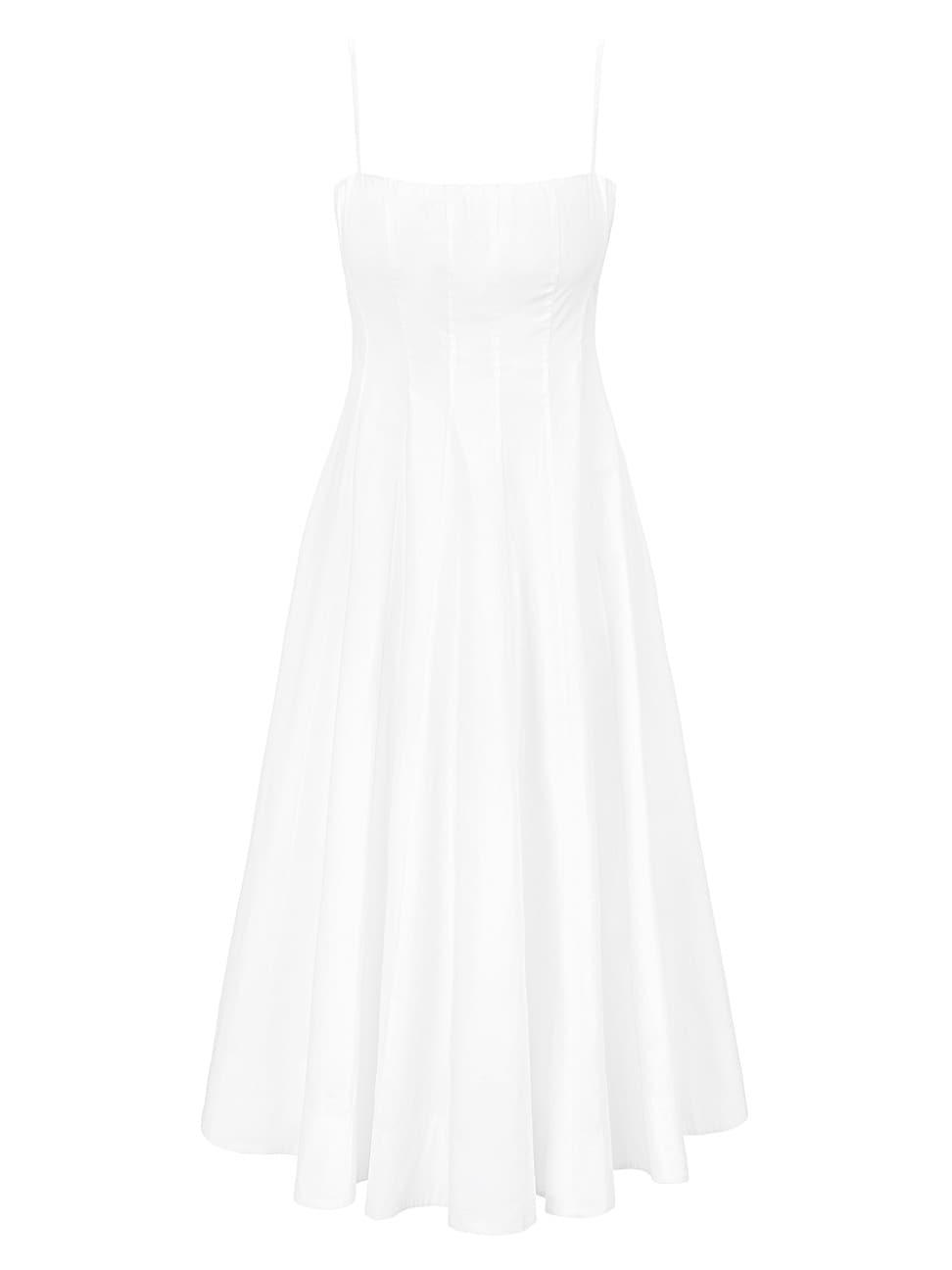 Womens Wylie Stretch-Cotton Midi-Dress Product Image