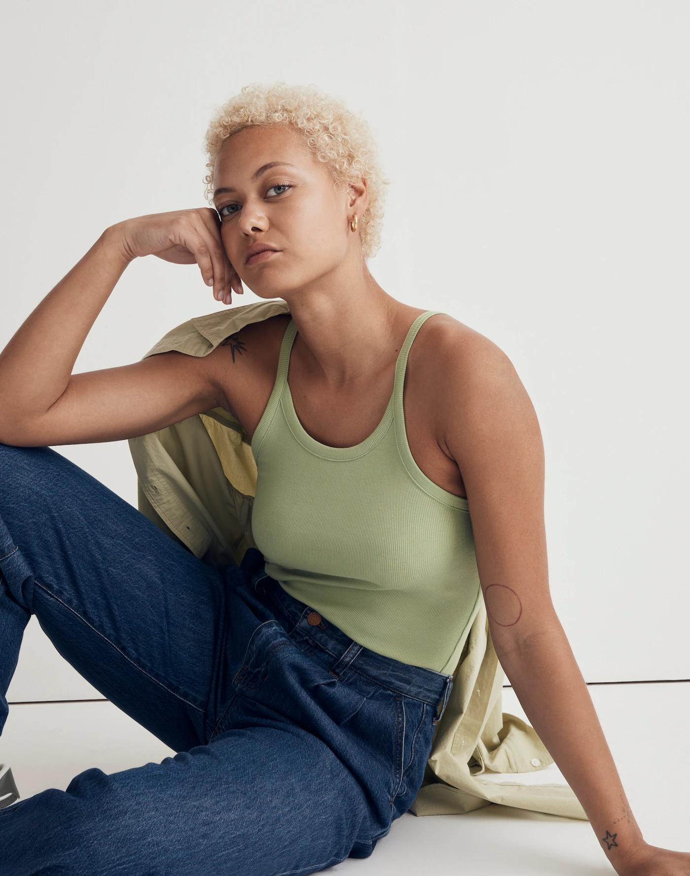 Supima® Rib '90s Tank Product Image