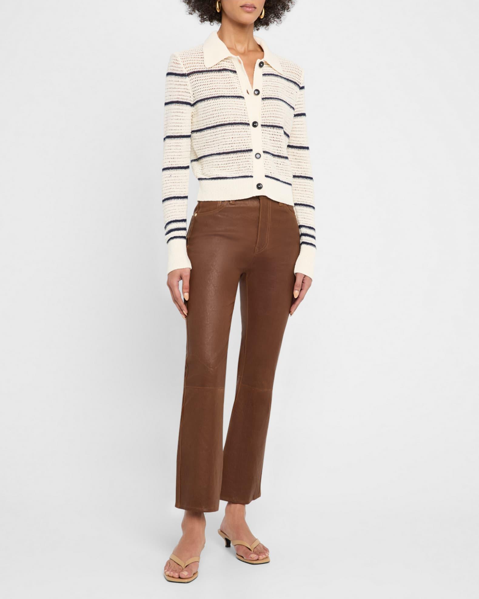 The Leather Reboot Crop Jeans Product Image