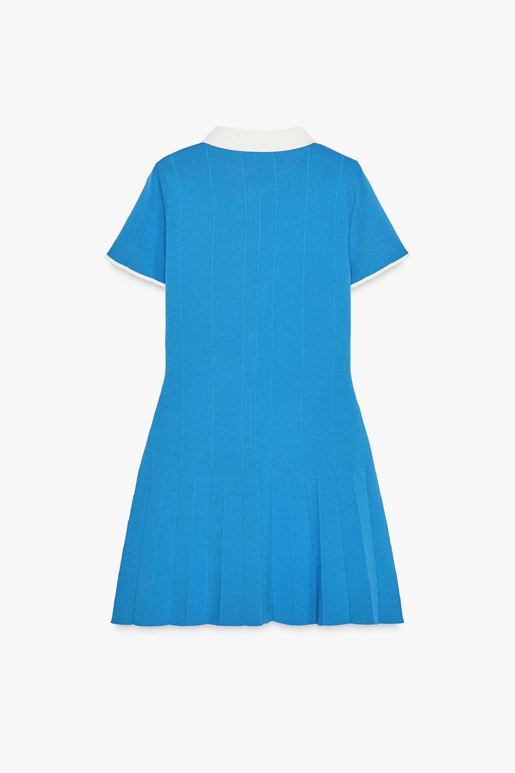 KNIT SHIRT DRESS Product Image