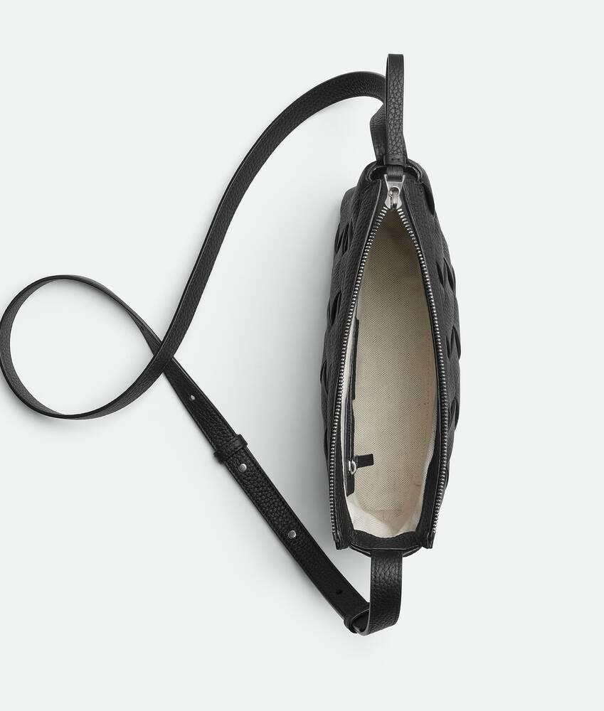 Men's Diago Zipped Messenger in Black Product Image