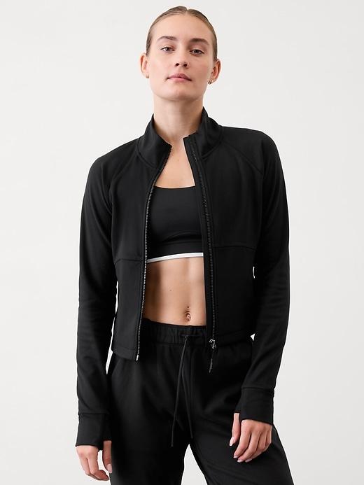 Unstoppable Cropped Full Zip Product Image