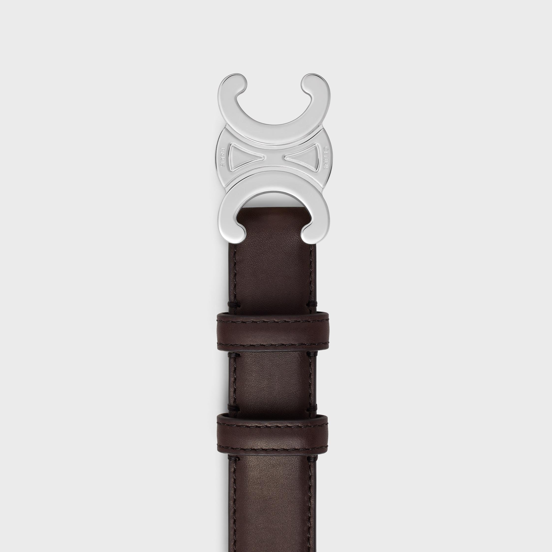 Medium Triomphe Belt in Natural Calfskin Product Image