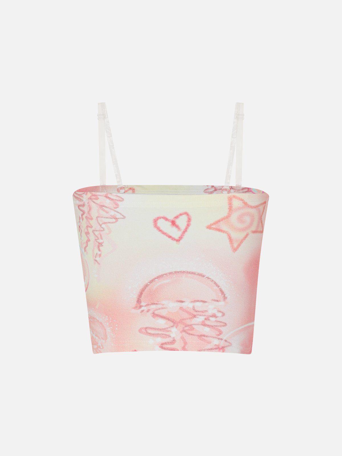 Aelfric Eden Cartoon Graphic Cami Top Product Image