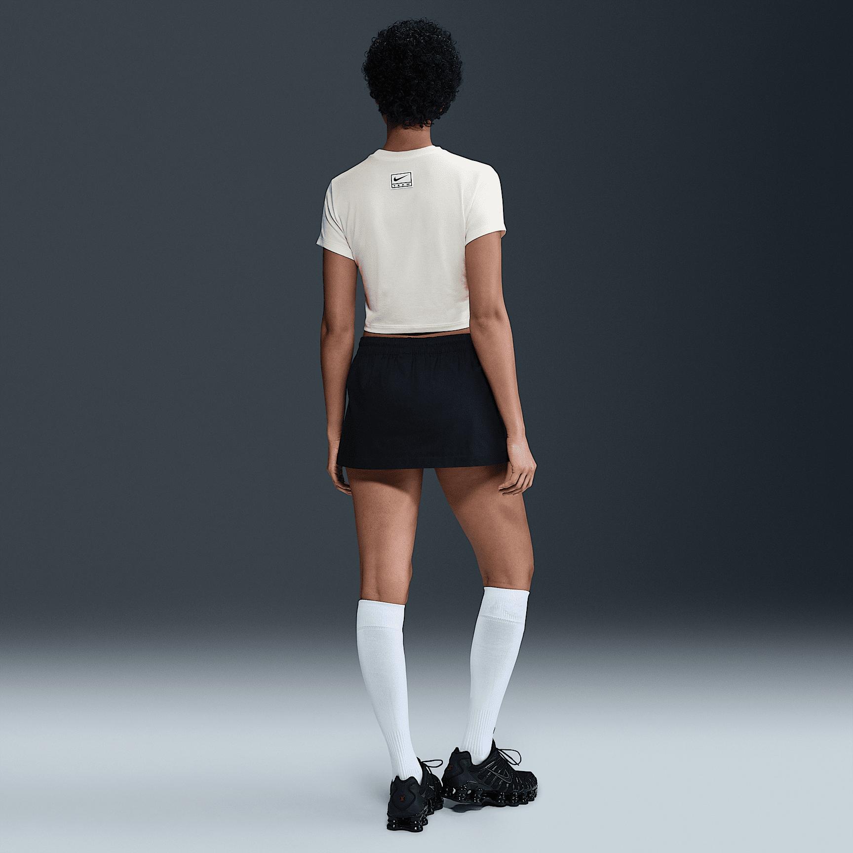 Womens Nike Sportswear Slim Cropped T-Shirt | HQ1709-133 Product Image