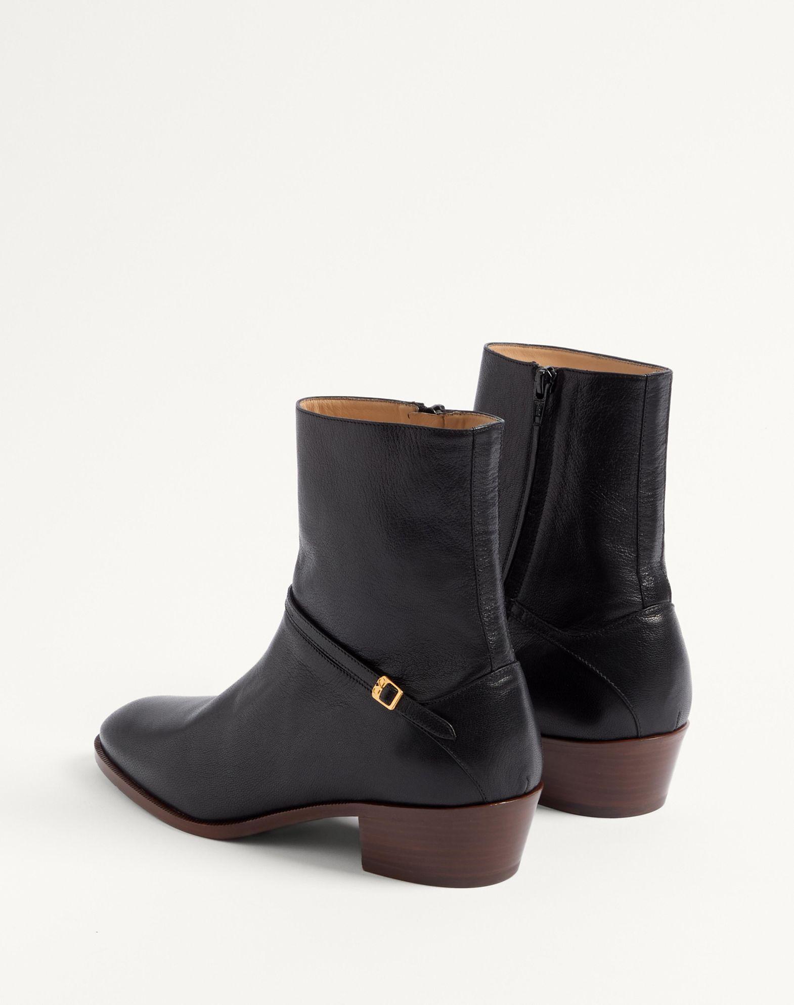 Pat Ankle Boot In Kidskin Product Image