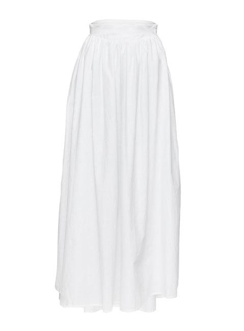 Valerio Maxi Skirt White Product Image